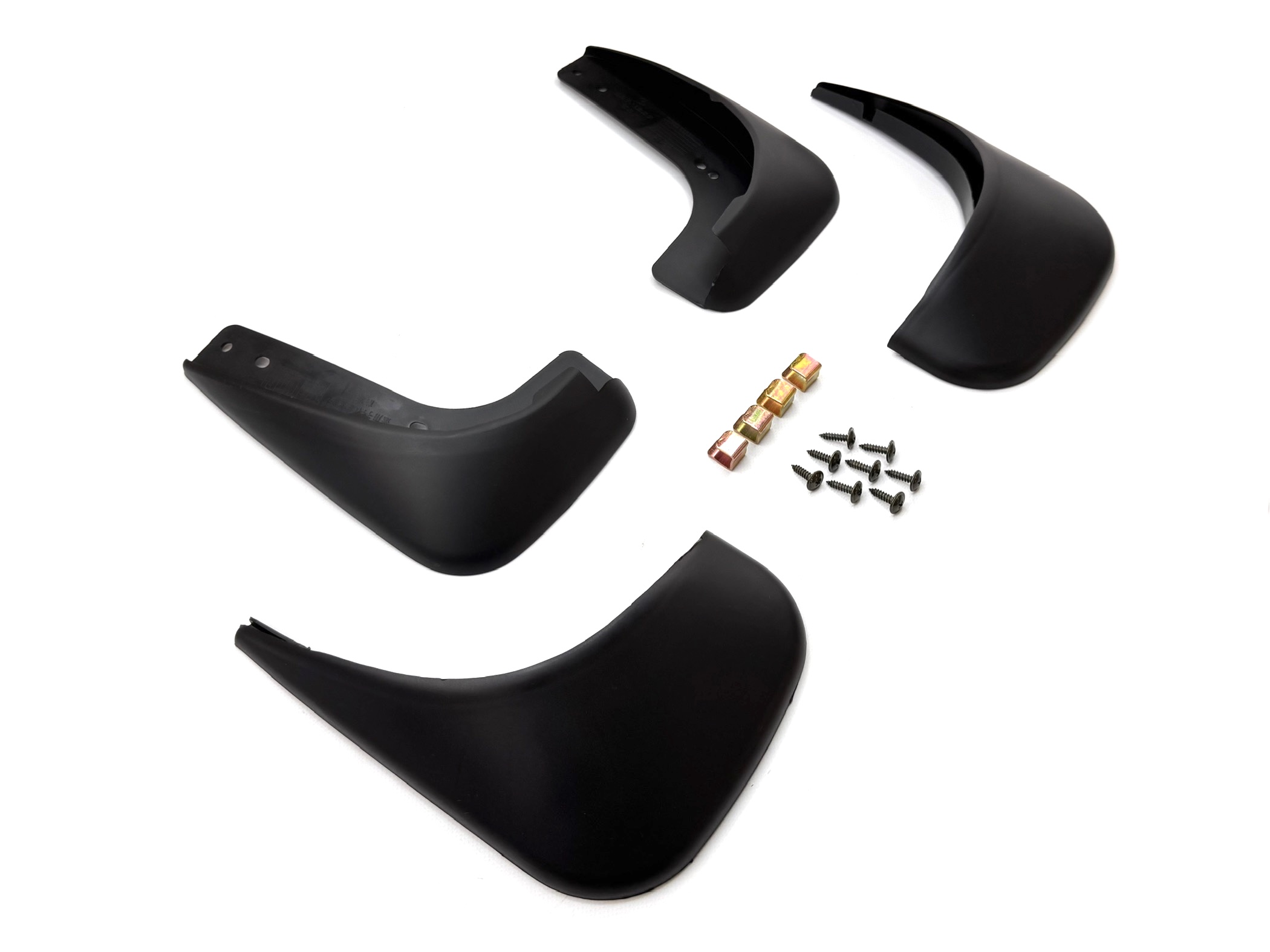 Бризковики Volkswagen Touran/Caddy 2003-2015, Дизайн 2 комплект 4шт 2