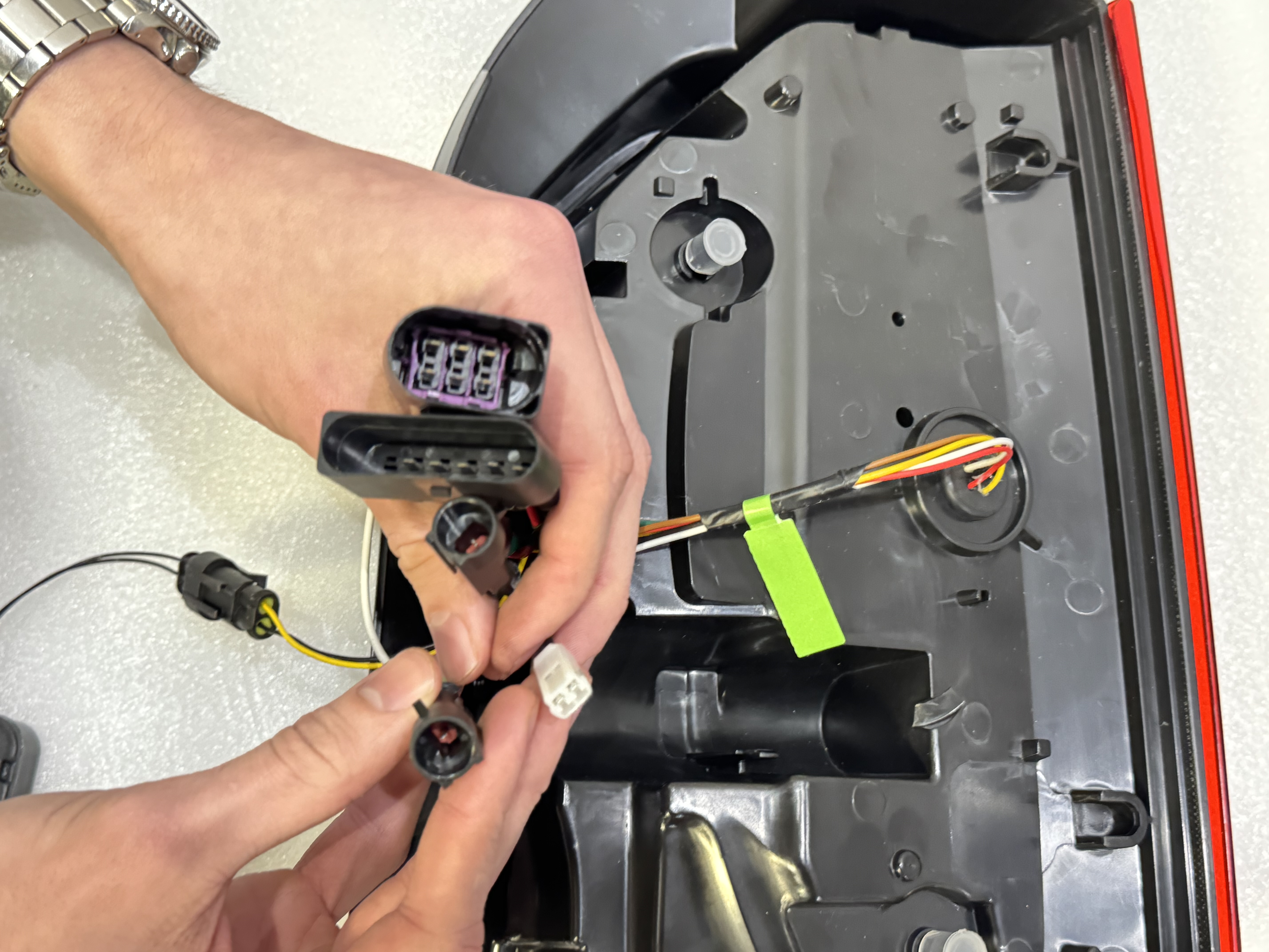 Задні LED ліхтарі стиль Multivan T6.1 2020+ для Volkswagen T6 2015-2019 ляда 2шт. 3