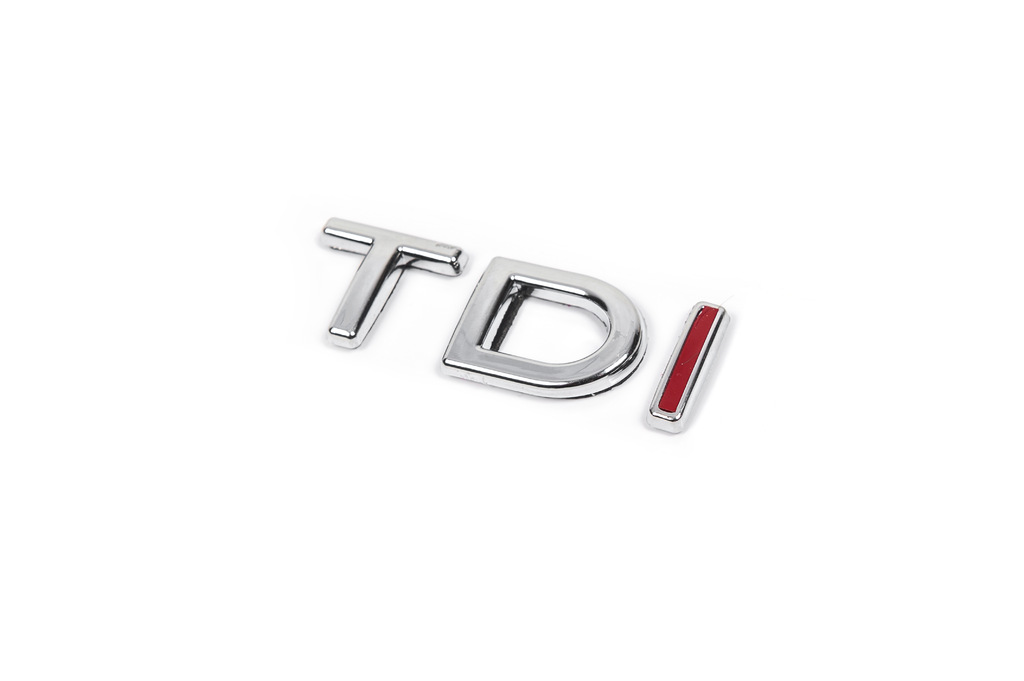 Напис TDI (під оригінал) Всі хром 3