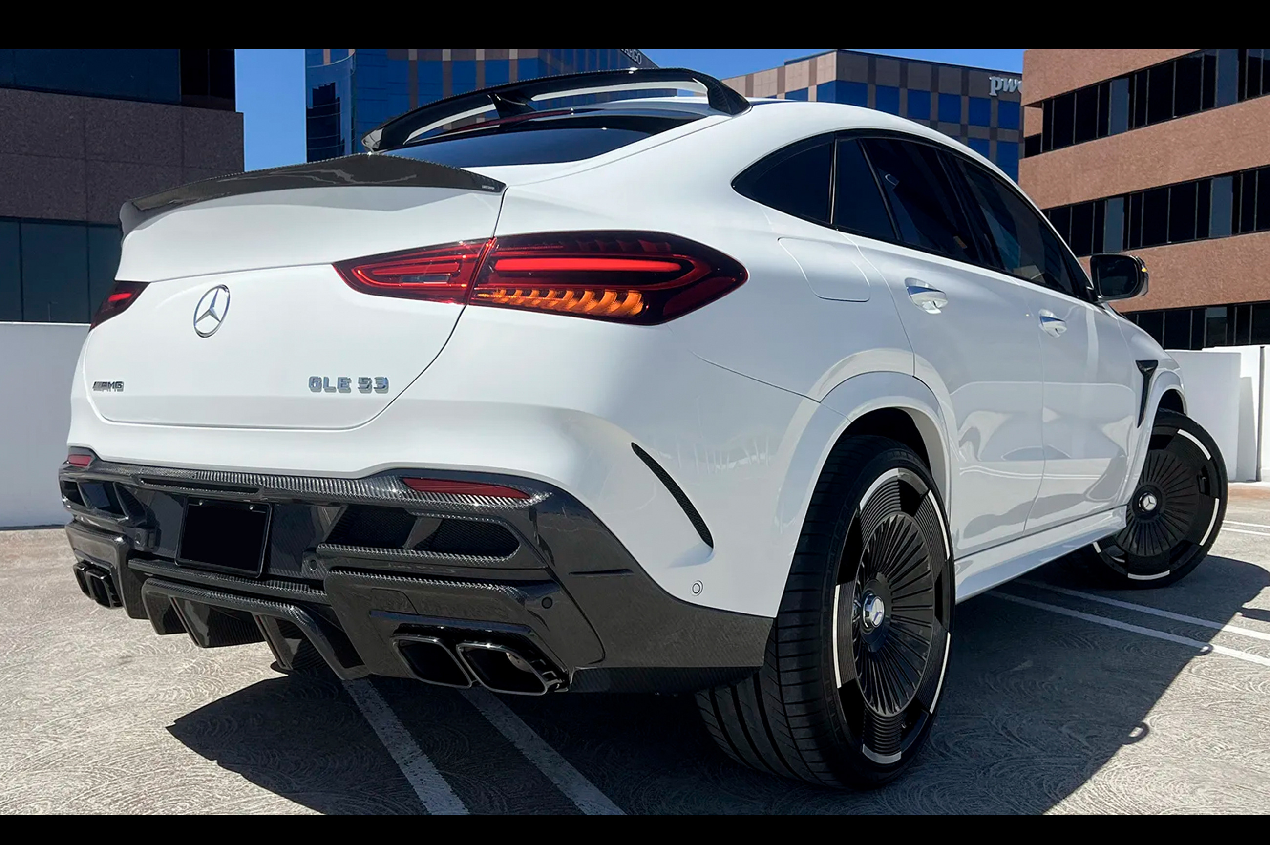 Комплект обвісів LRT Carbon (для для GLE53/AMG-Line 2023+) 3