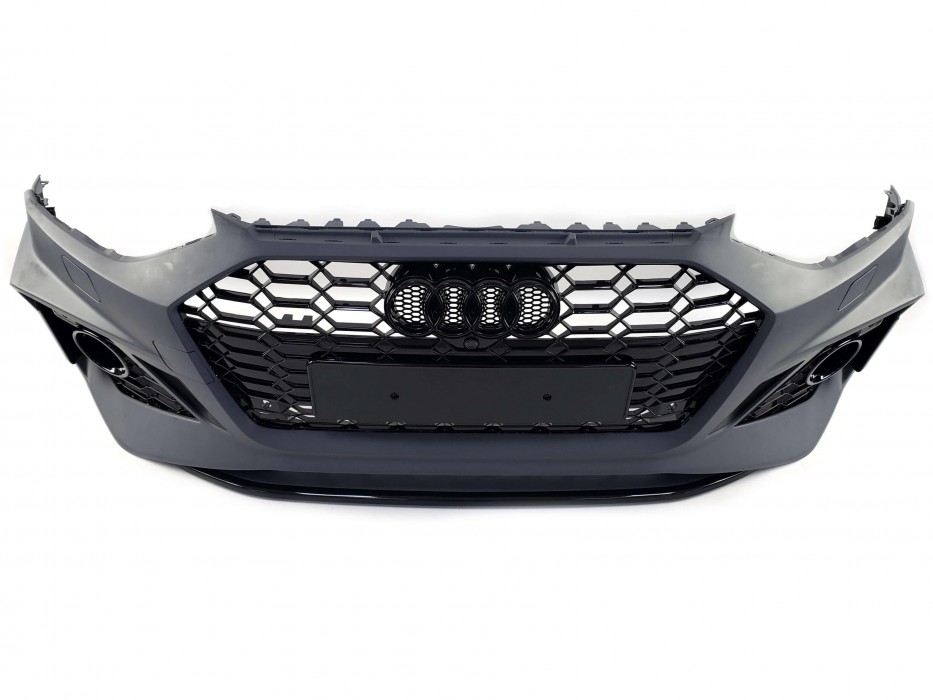 Комплект обвісів (в стилі RS4) на Audi A4 B9 2019-2023 року 3