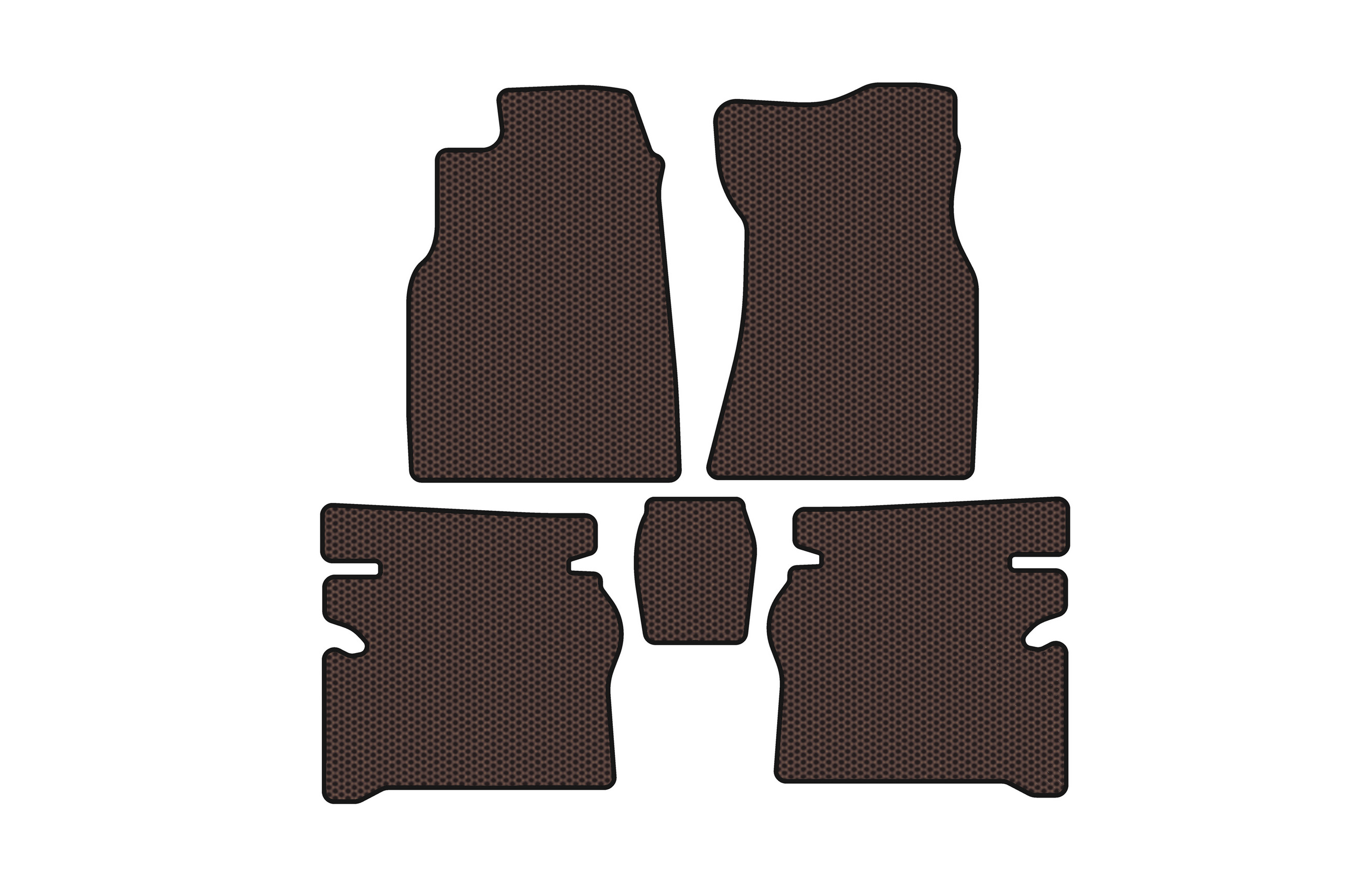 Гумові килимки Carsuit (Коричневий)
