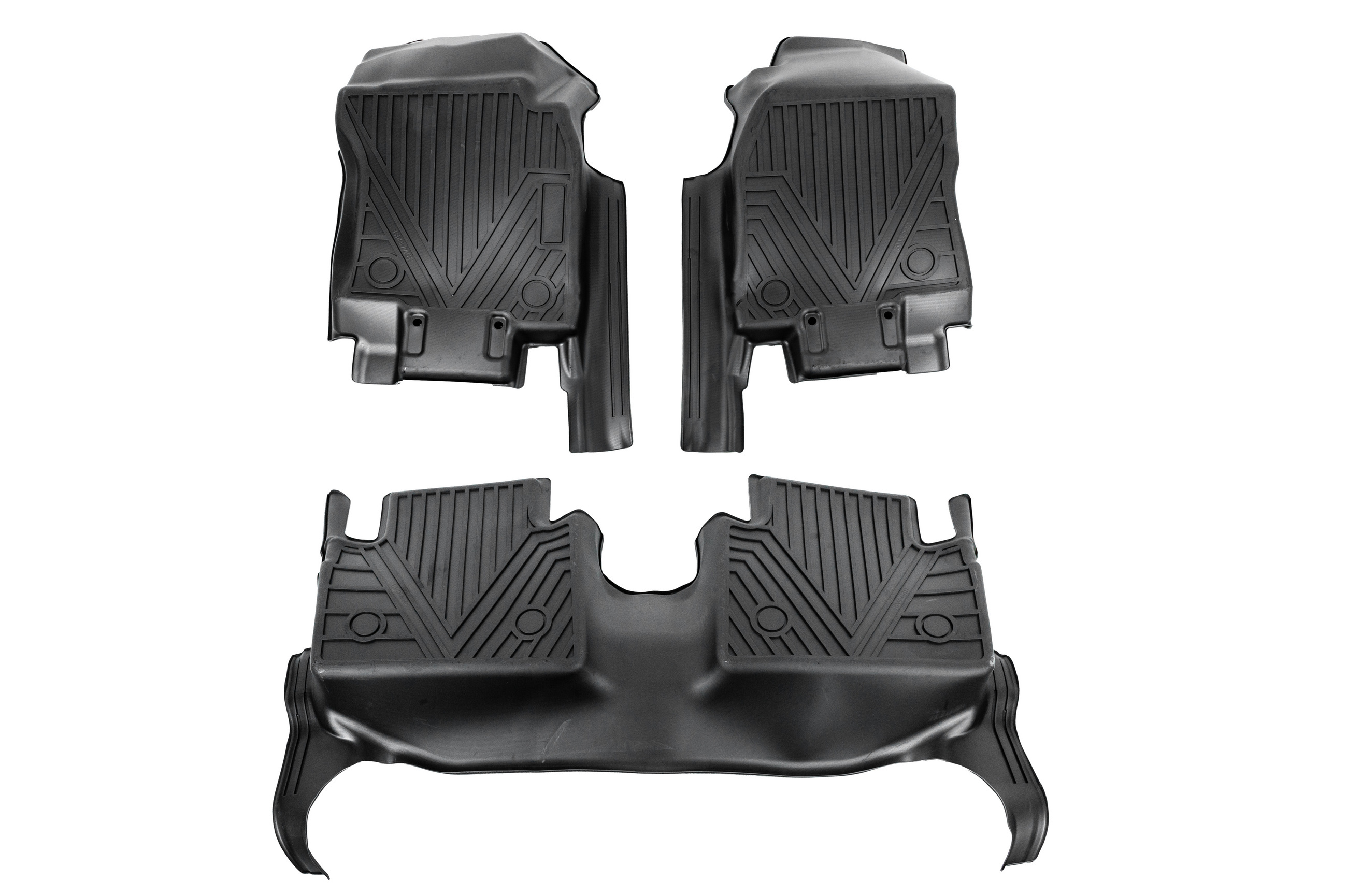 Гумові килимки салона Niken Luxury 3D (Для X-trail, 3 шт) 2