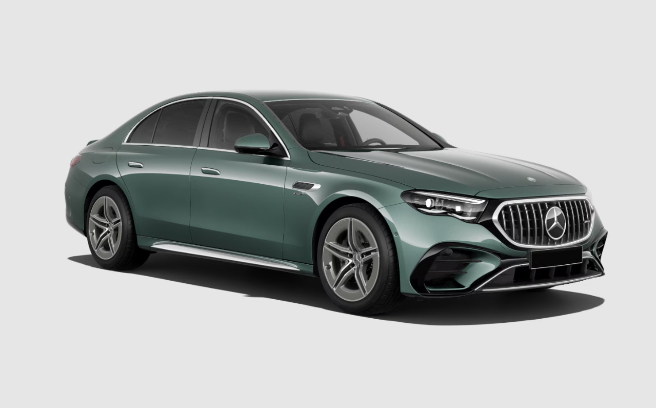Комплект обвісів AMG E53 з заднім дифузором (для Avantgarde/Exclusive)