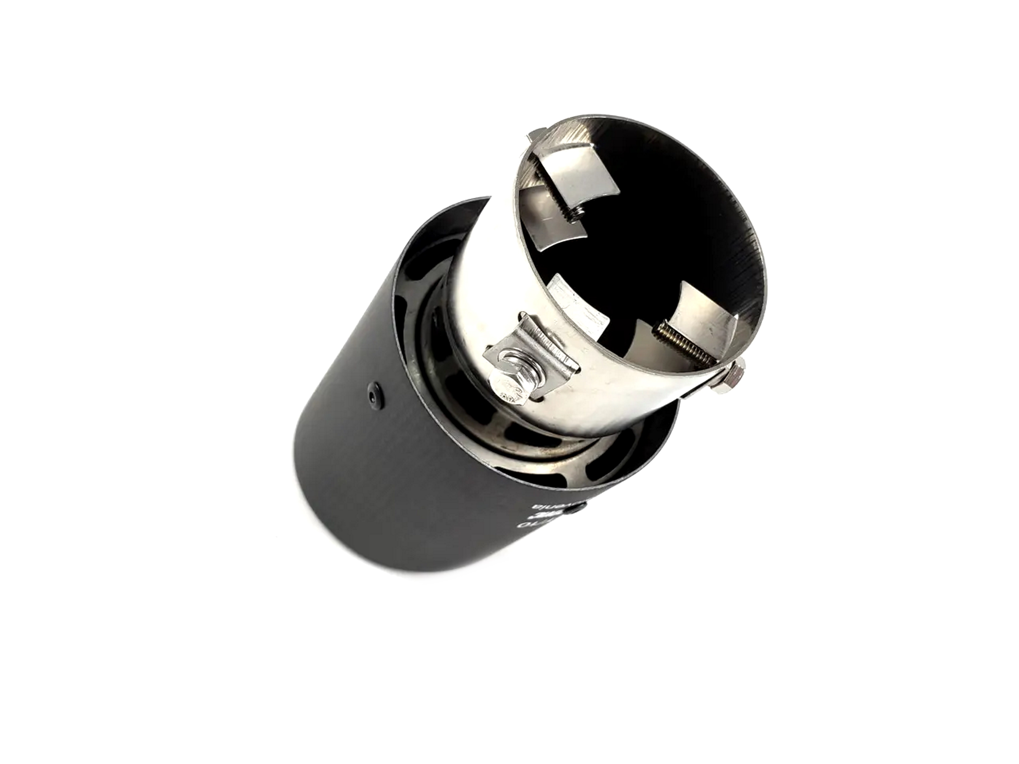 Насадки на вихлоп Carbon (матовий) 54mm To 76mm на Akrapovič Akrapovič 4