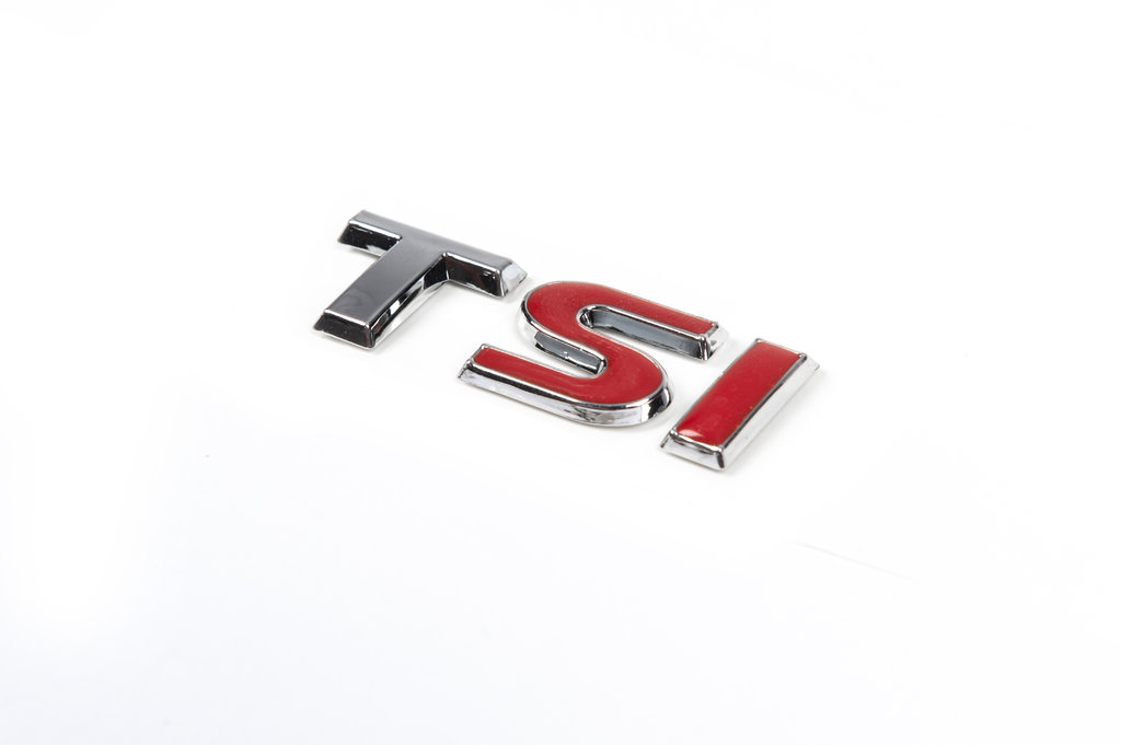 Напис TSI (під оригінал) TS-хром, I-червона 5