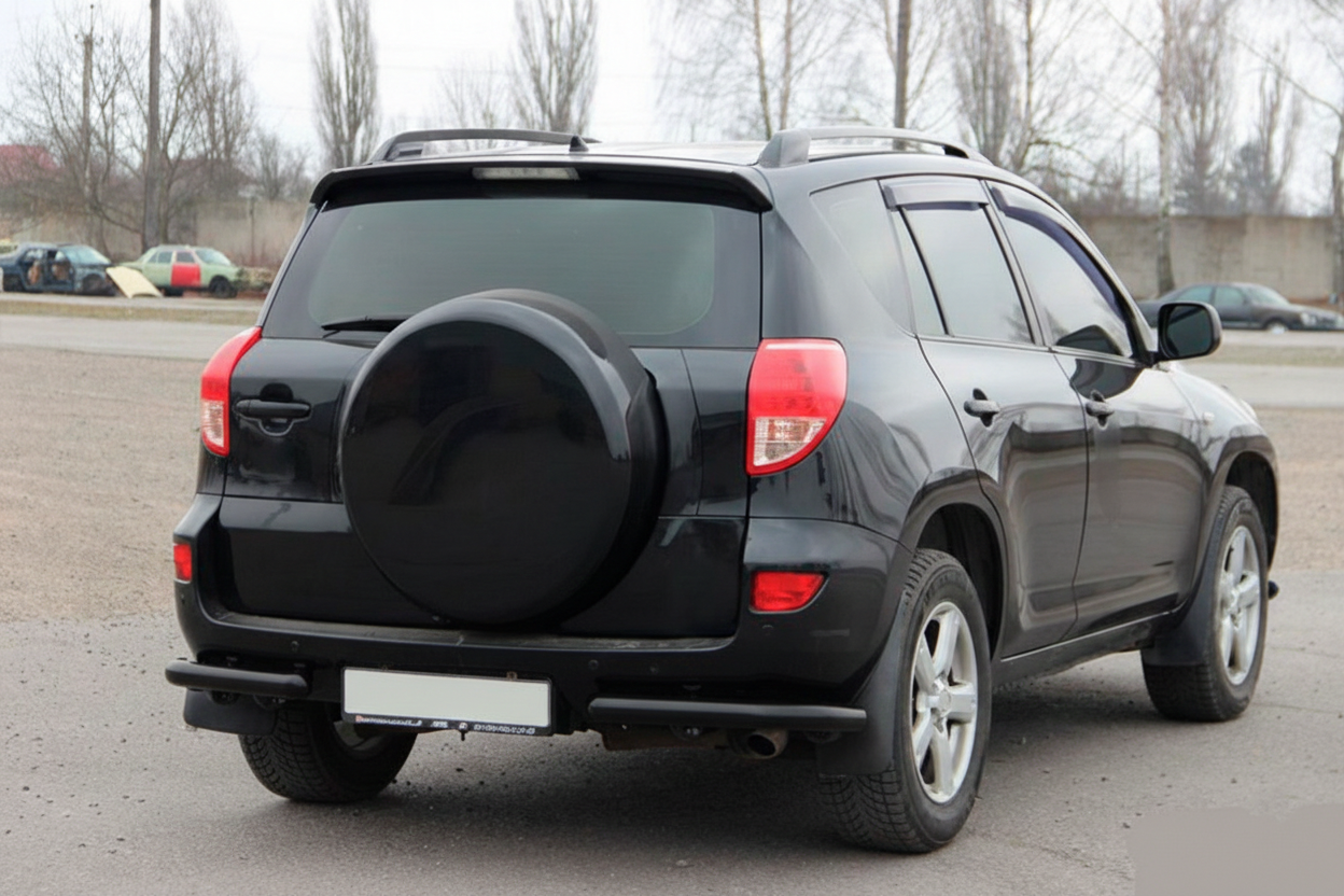 Задні куточки AK003 Black (2 шт., нерж) 4