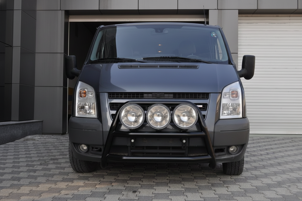 Кенгурятник WT018 Black (2006-2014, нерж.)