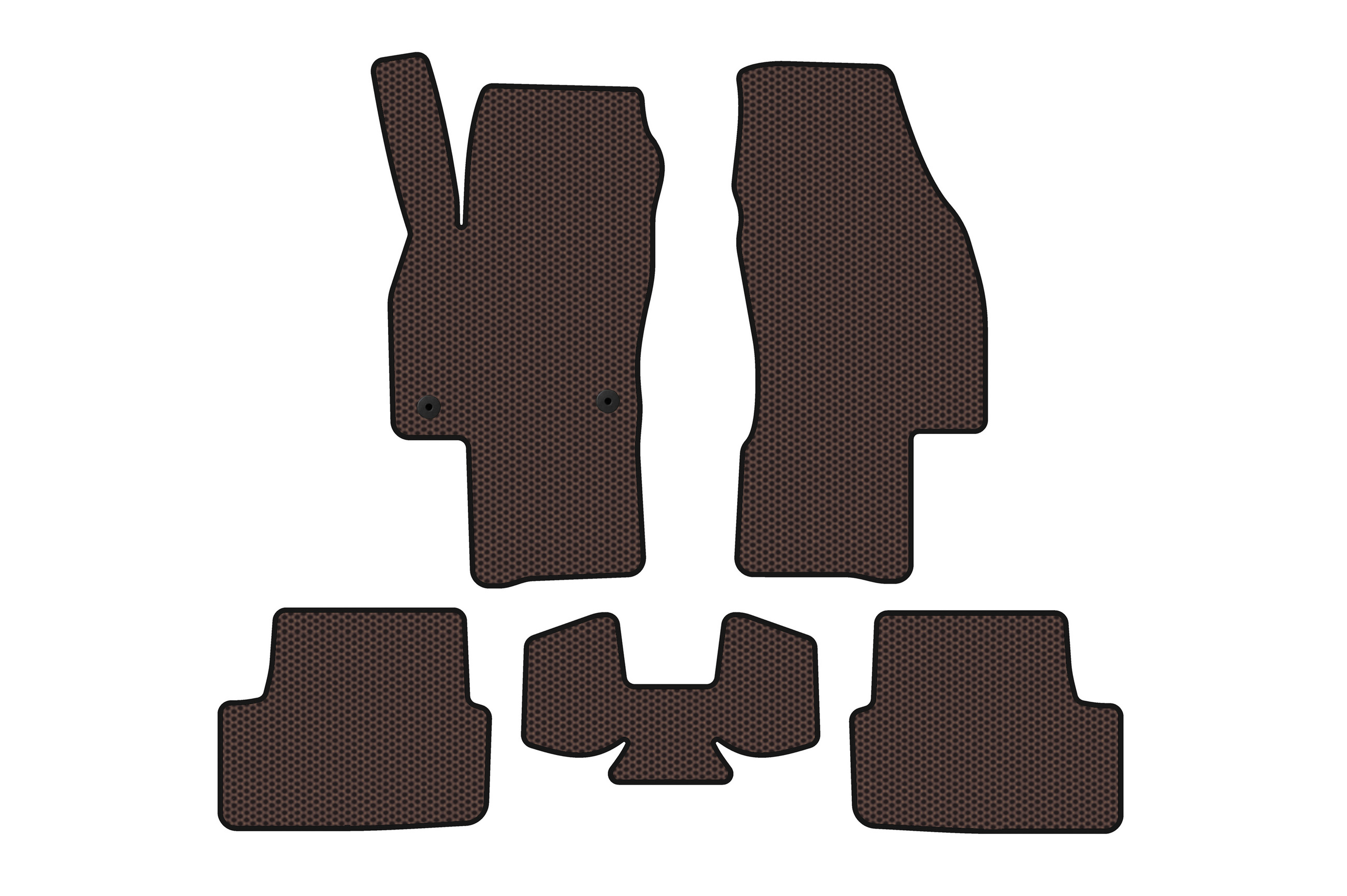 Гумові килимки Carsuit (Коричневий)