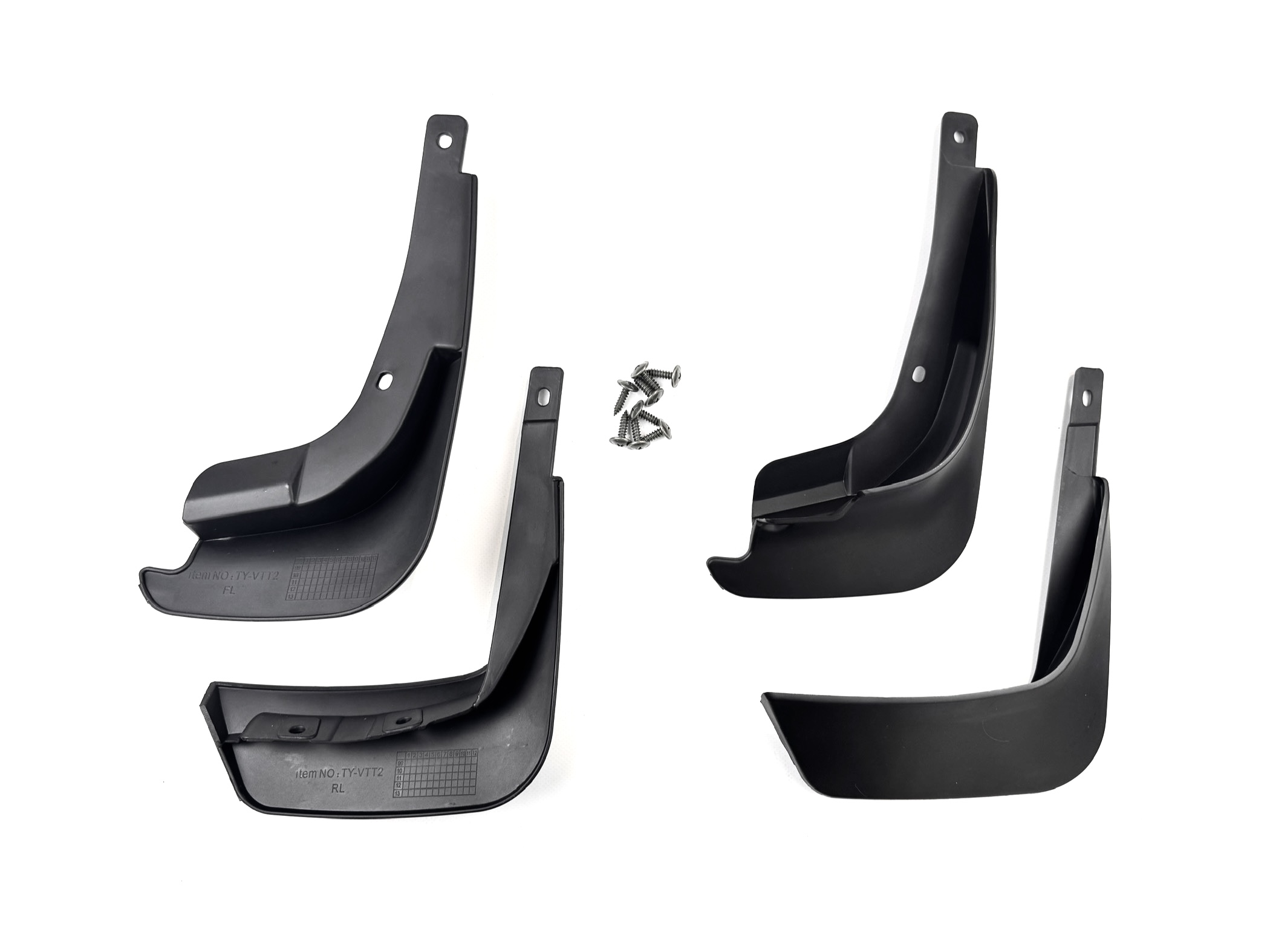 Бризковики Toyota Yaris 1999-2004 комплект 4 шт. 4