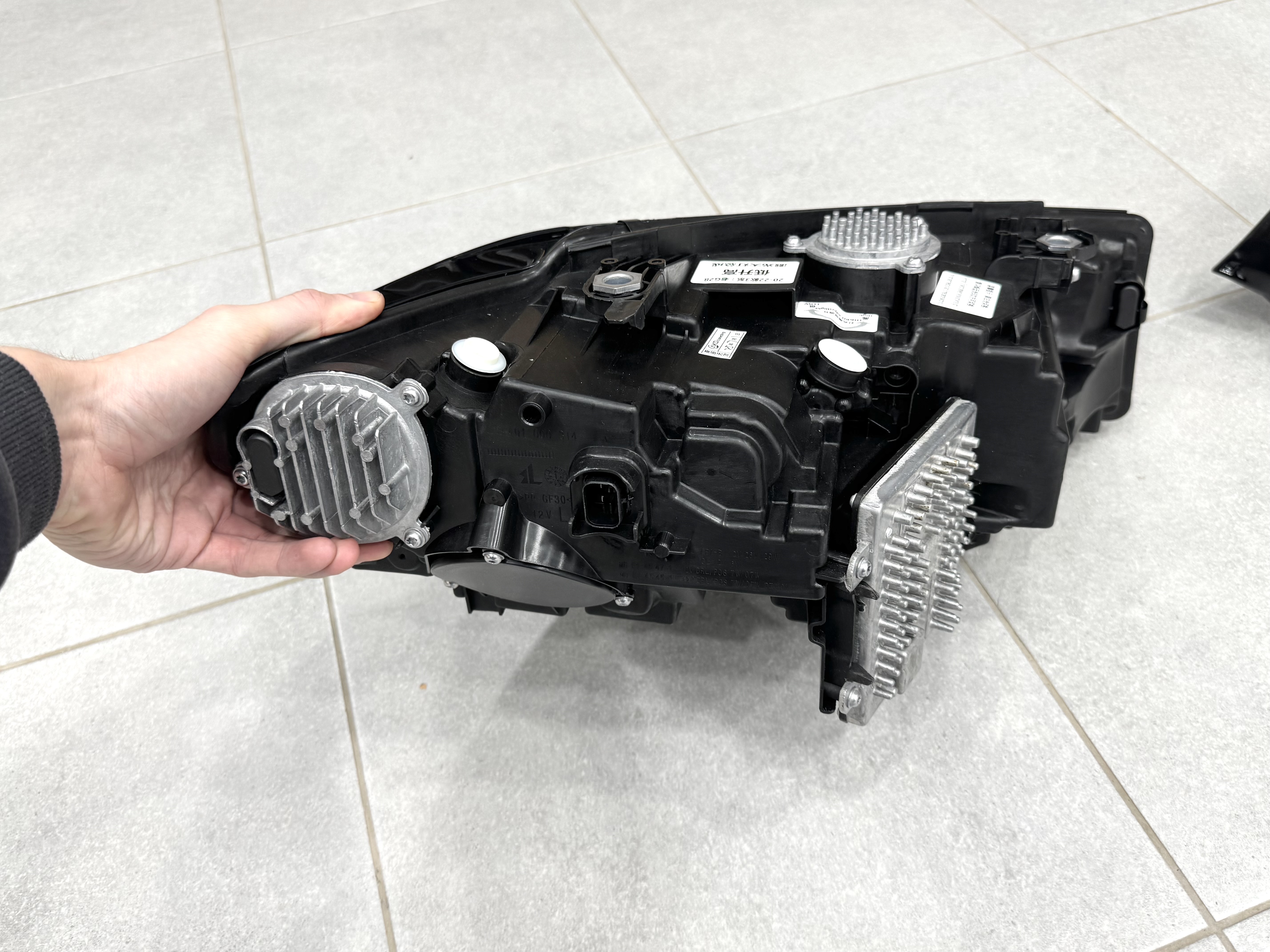 Фари Laser BMW 3 series G20 / G21 2018-2022, 2 РЕЖИМИ ДХО БІЛІ / ЖОВТІ 3