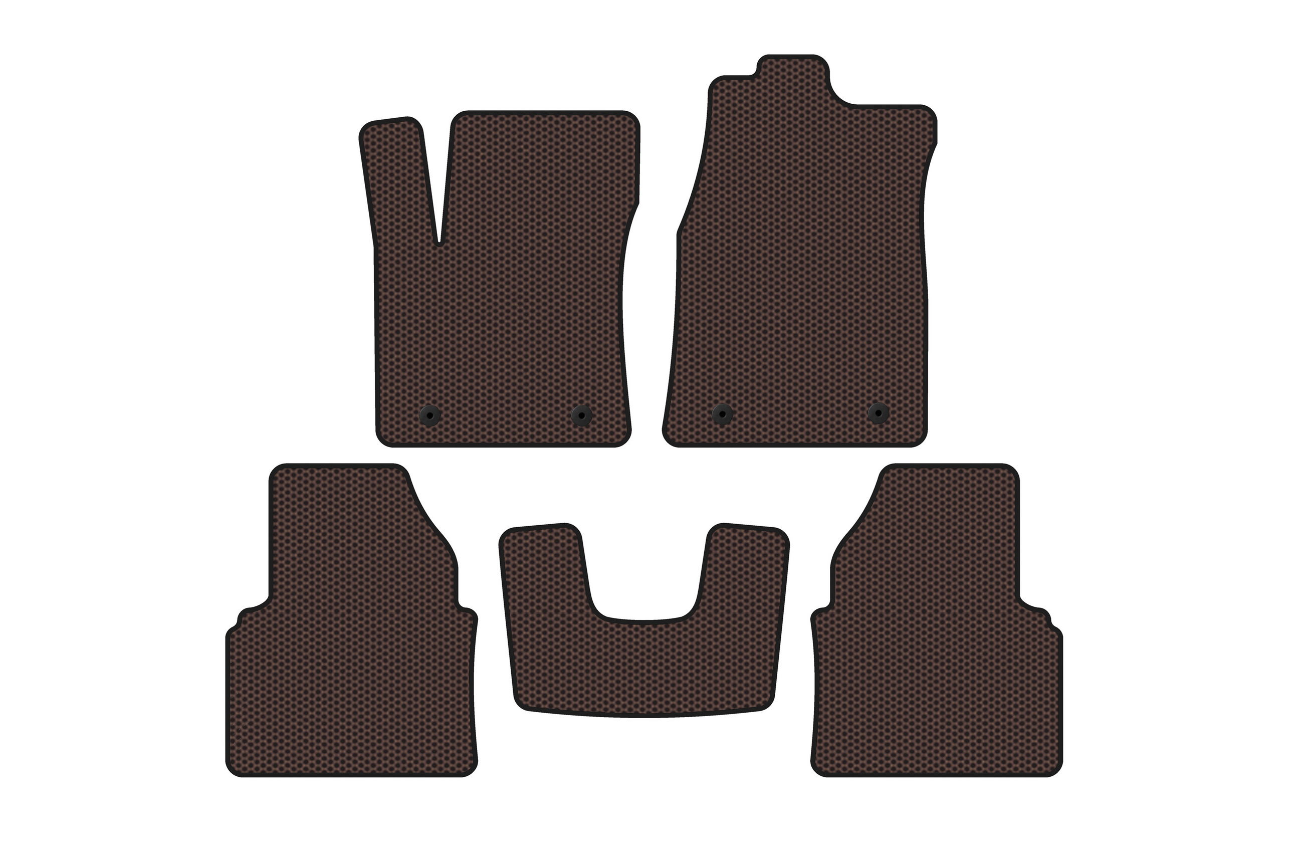 Гумові килимки Carsuit (Коричневий)