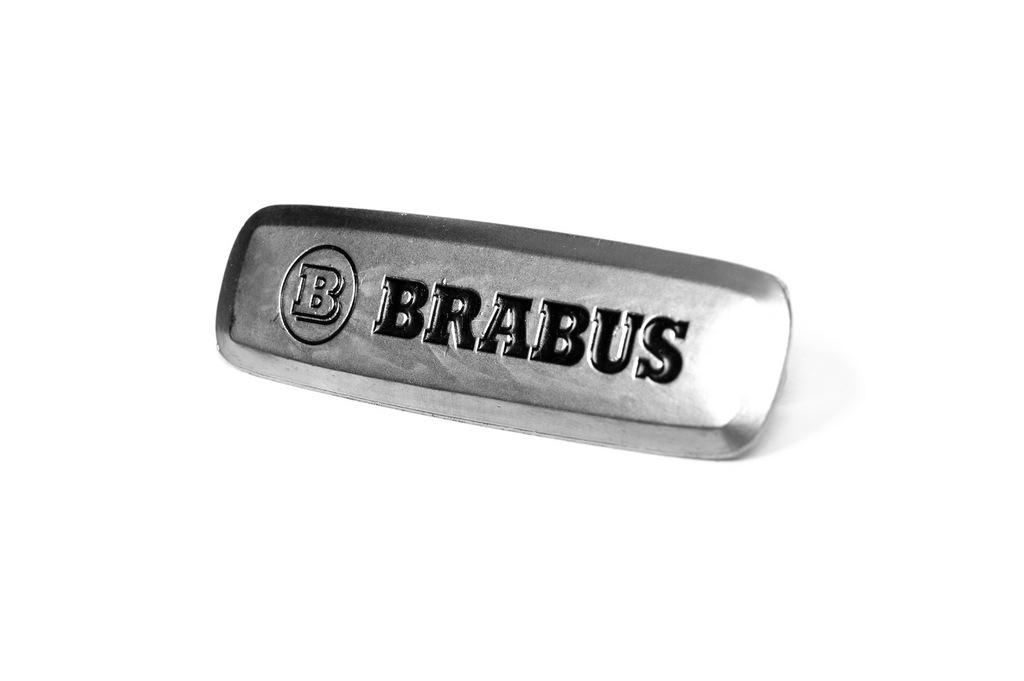 Brabus Шильдик алюмінієвий для килимків (1шт) 2
