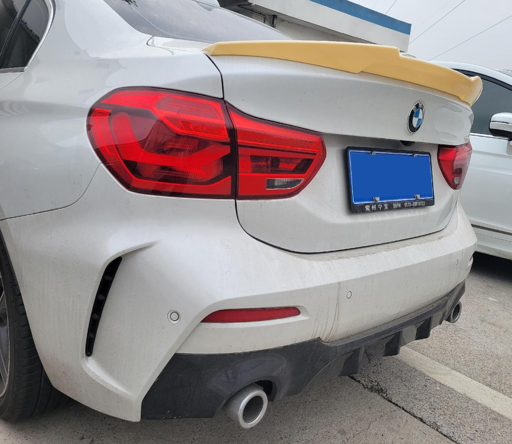 Спойлер M4-Style (для F52, чорний глянець)