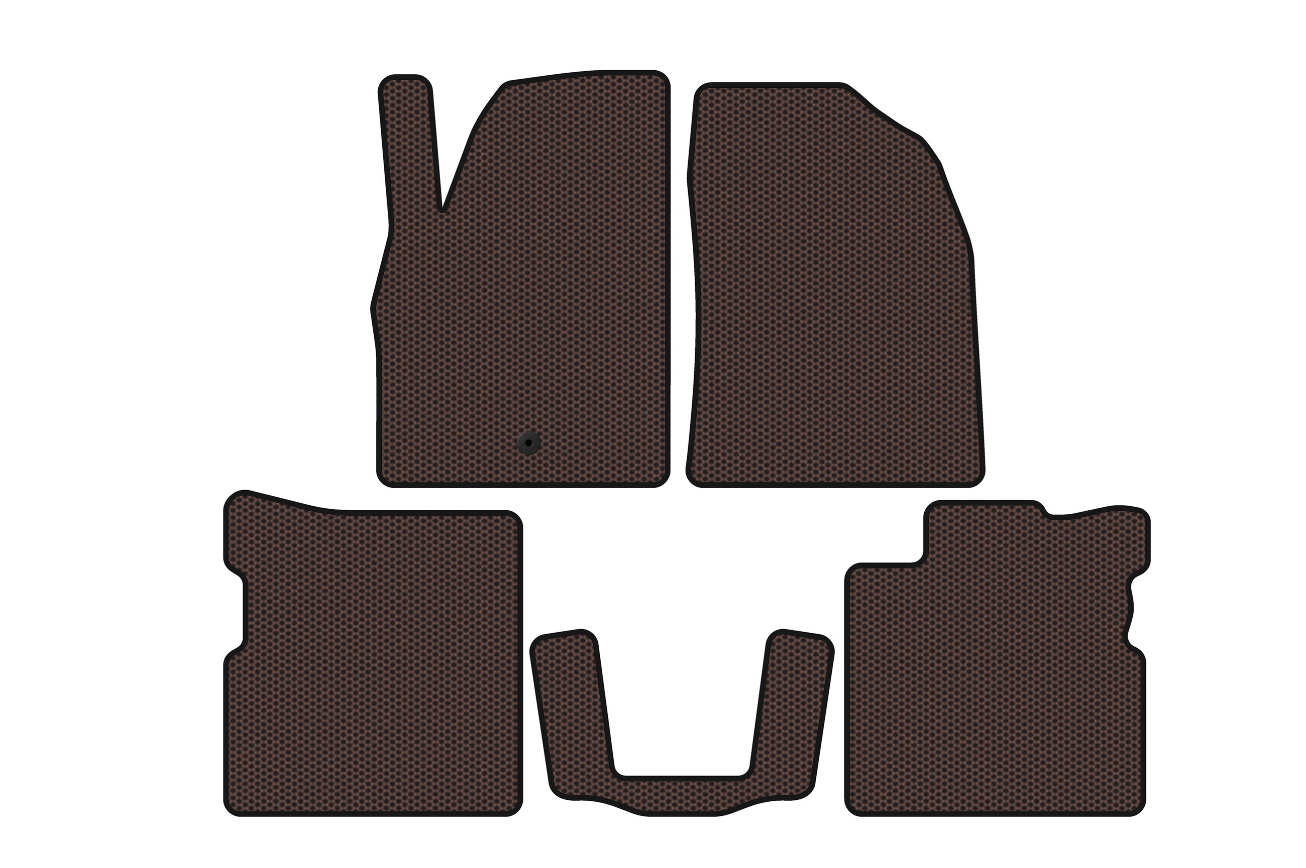 Гумові килимки Carsuit (Коричневий)