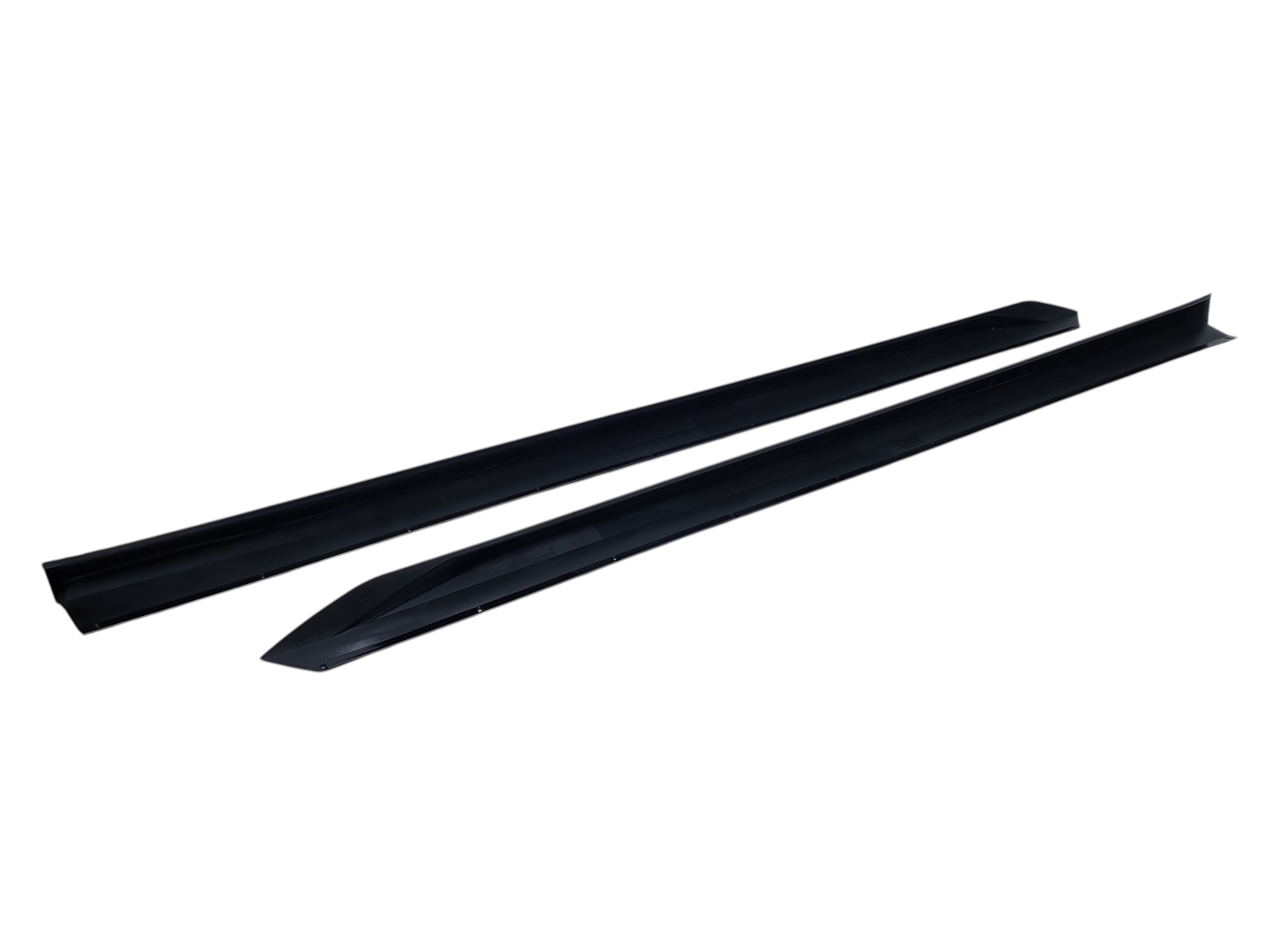 Леза на пороги Чорний глянець (MP) на BMW 5 Series G60 / G61 2023-2025 року 4