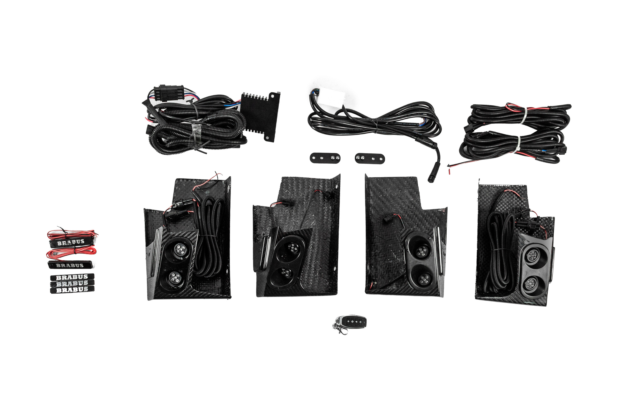 Накладки на арки BRB 800 Carbon 4