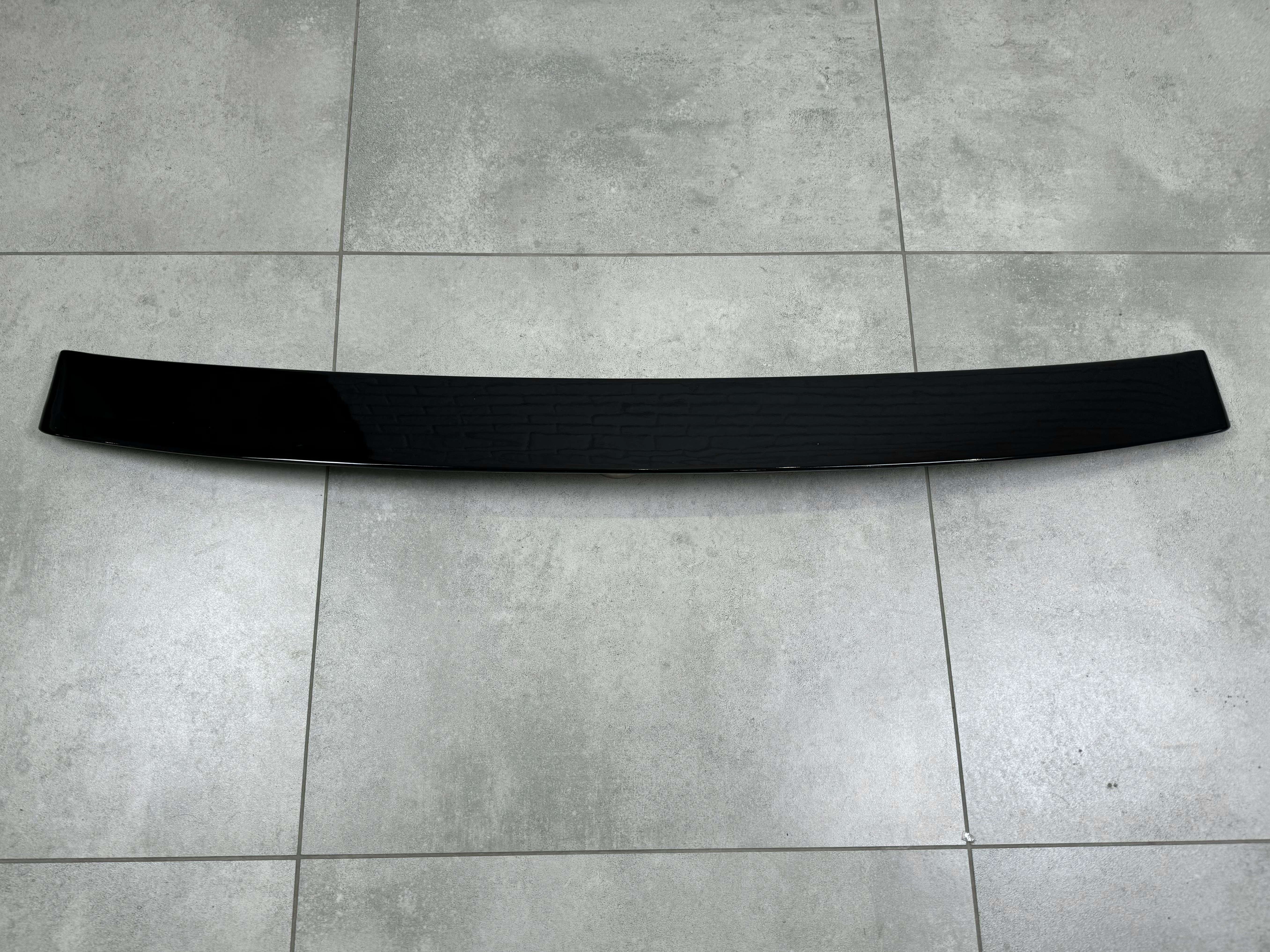Козирок на скло Hyundai Elantra MD 2010-2015 ABS пластик, черний глянець 2