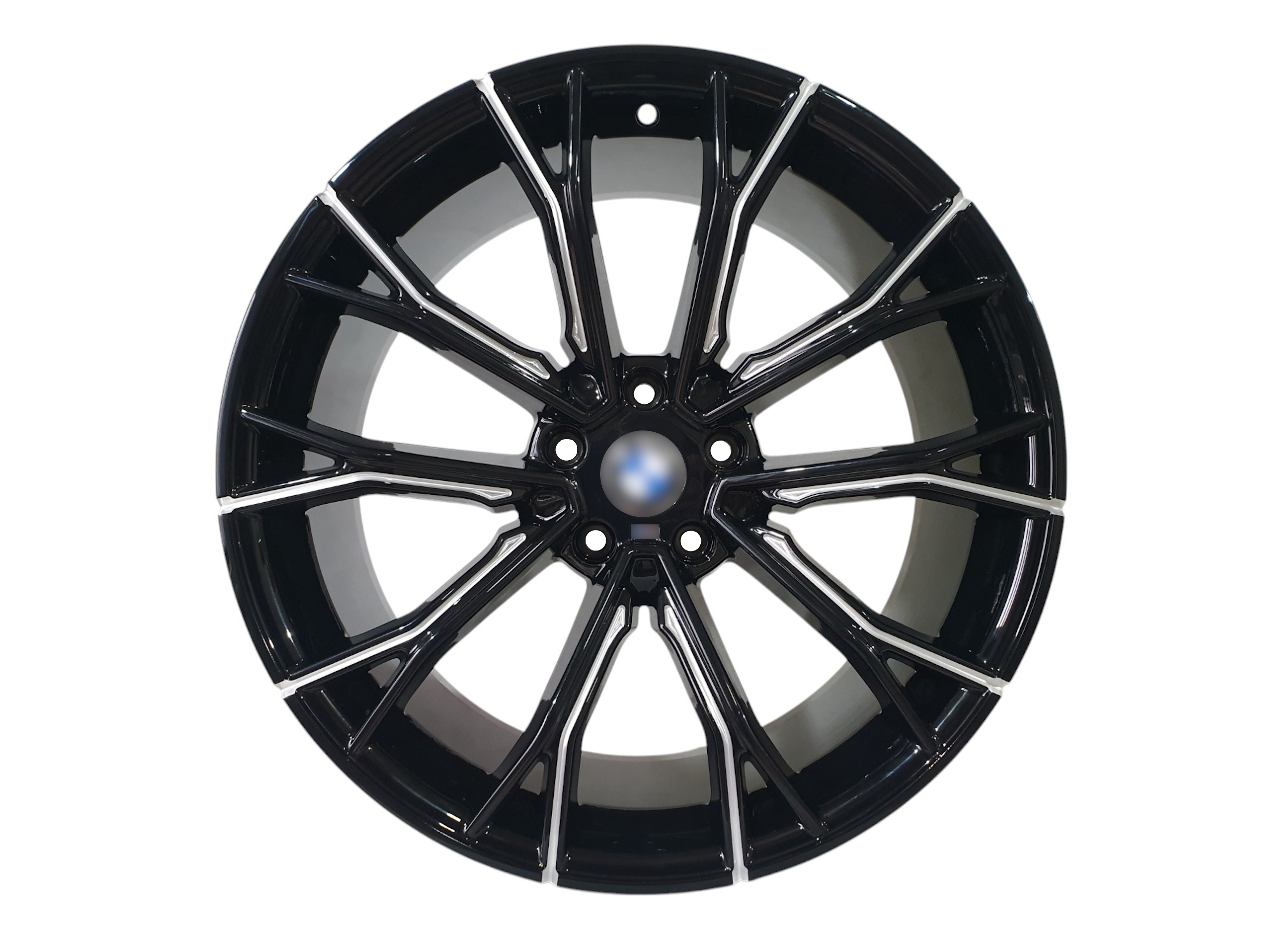 R20 Black+Milled (різноширокі) Диски на BMW 3 Series F30 / F31 2011-2018 року