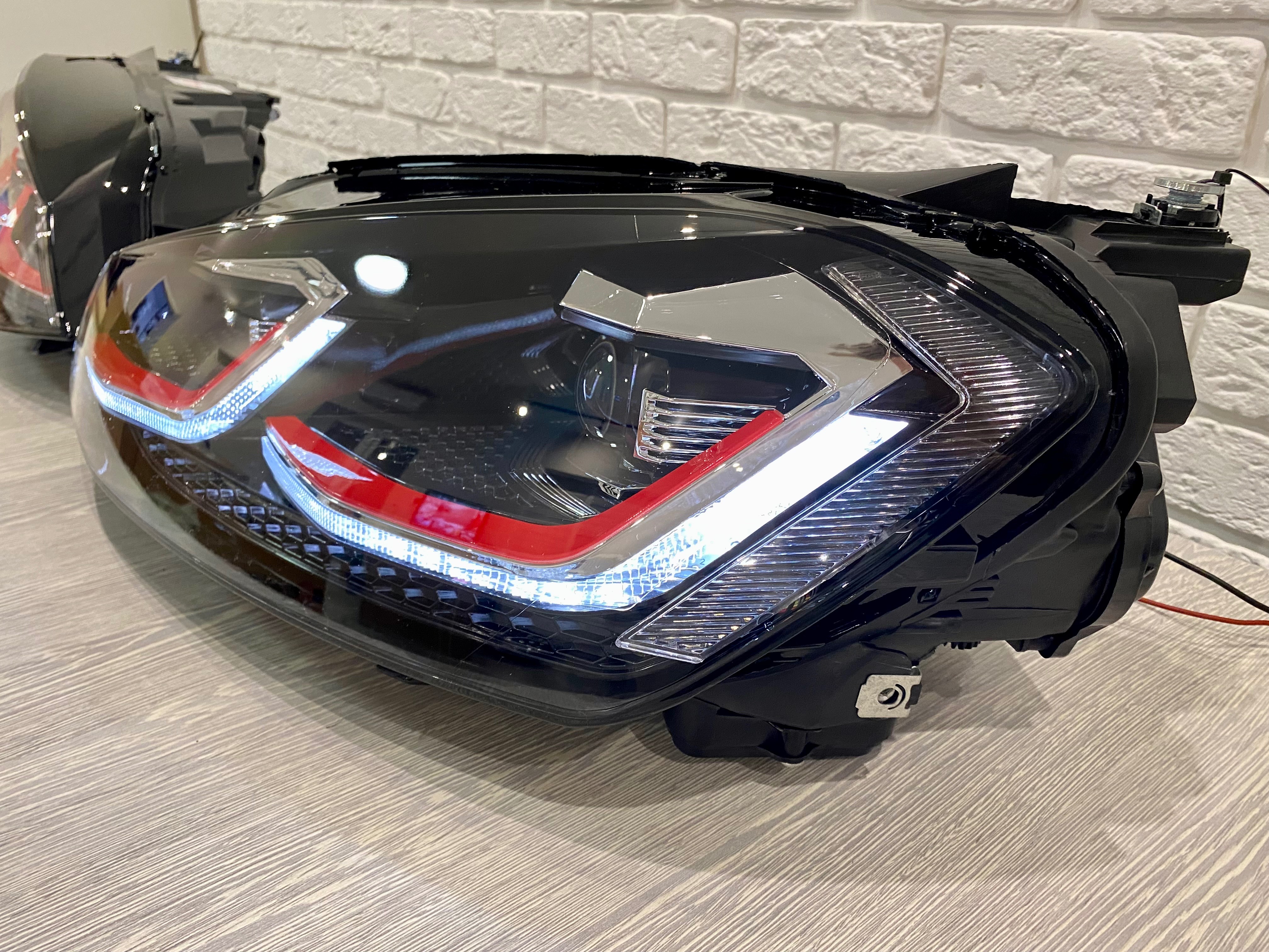 FULL LED фари в стилі GTI Volkswagen Golf 7.5 рестайлінг 2017-2021 4