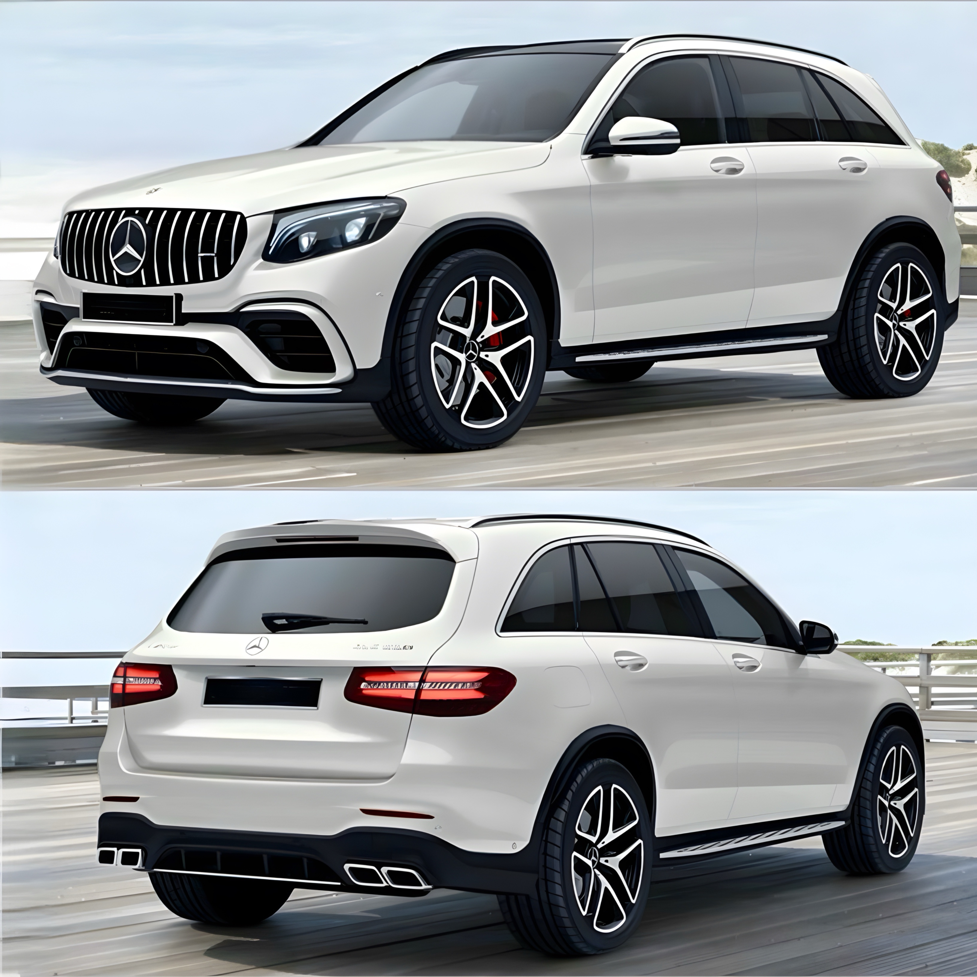 Комплект обвісу GLC63 AMG Mercedes - Benz GLC class X253 2015-2019