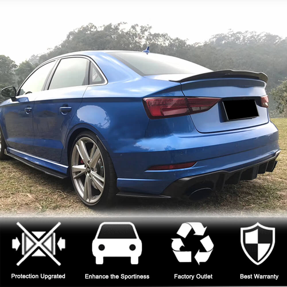 Спойлер V5 (для Sedan, Карбон) 3