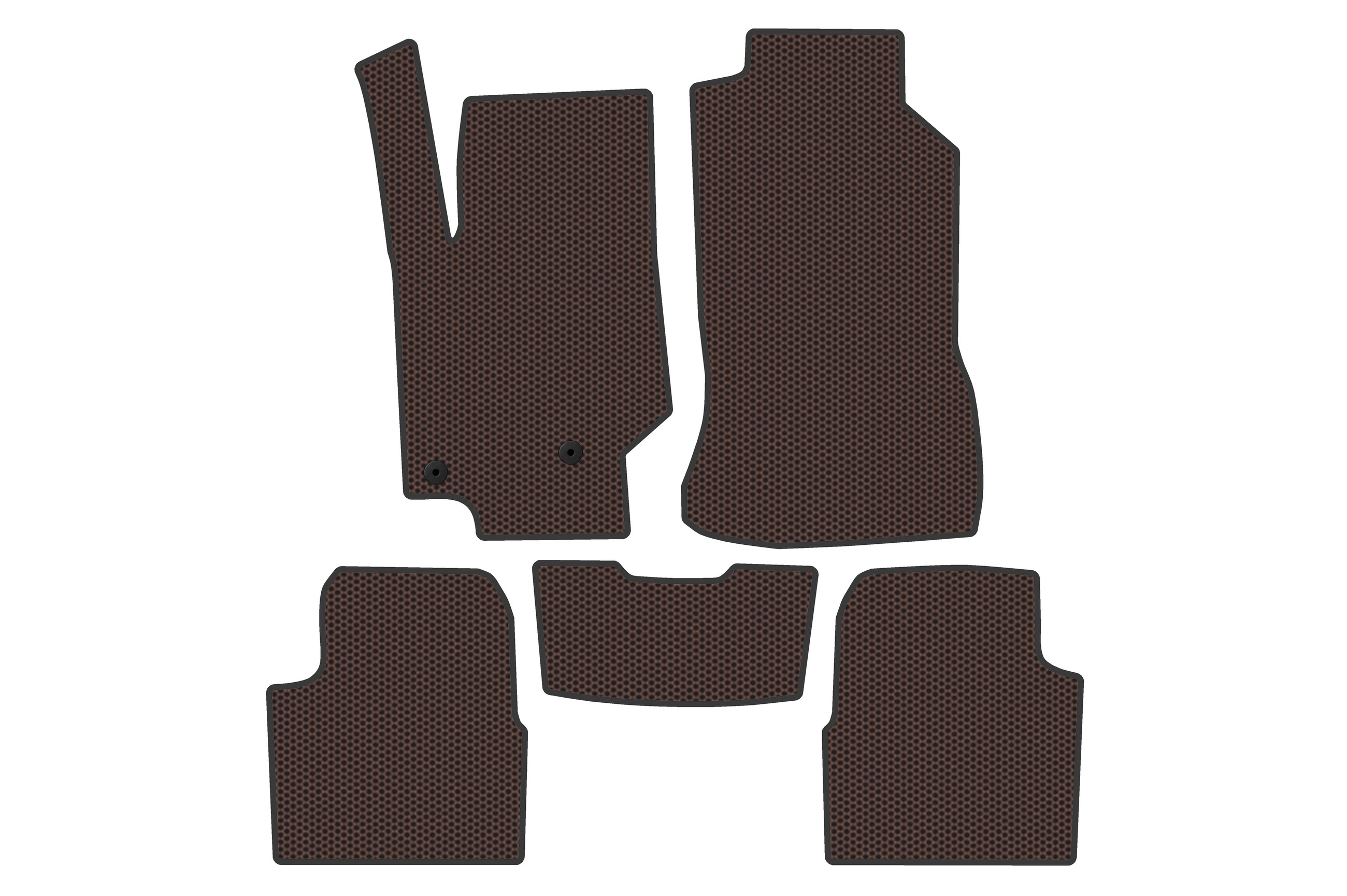 Гумові килимки Carsuit (Бензин, коричневий)
