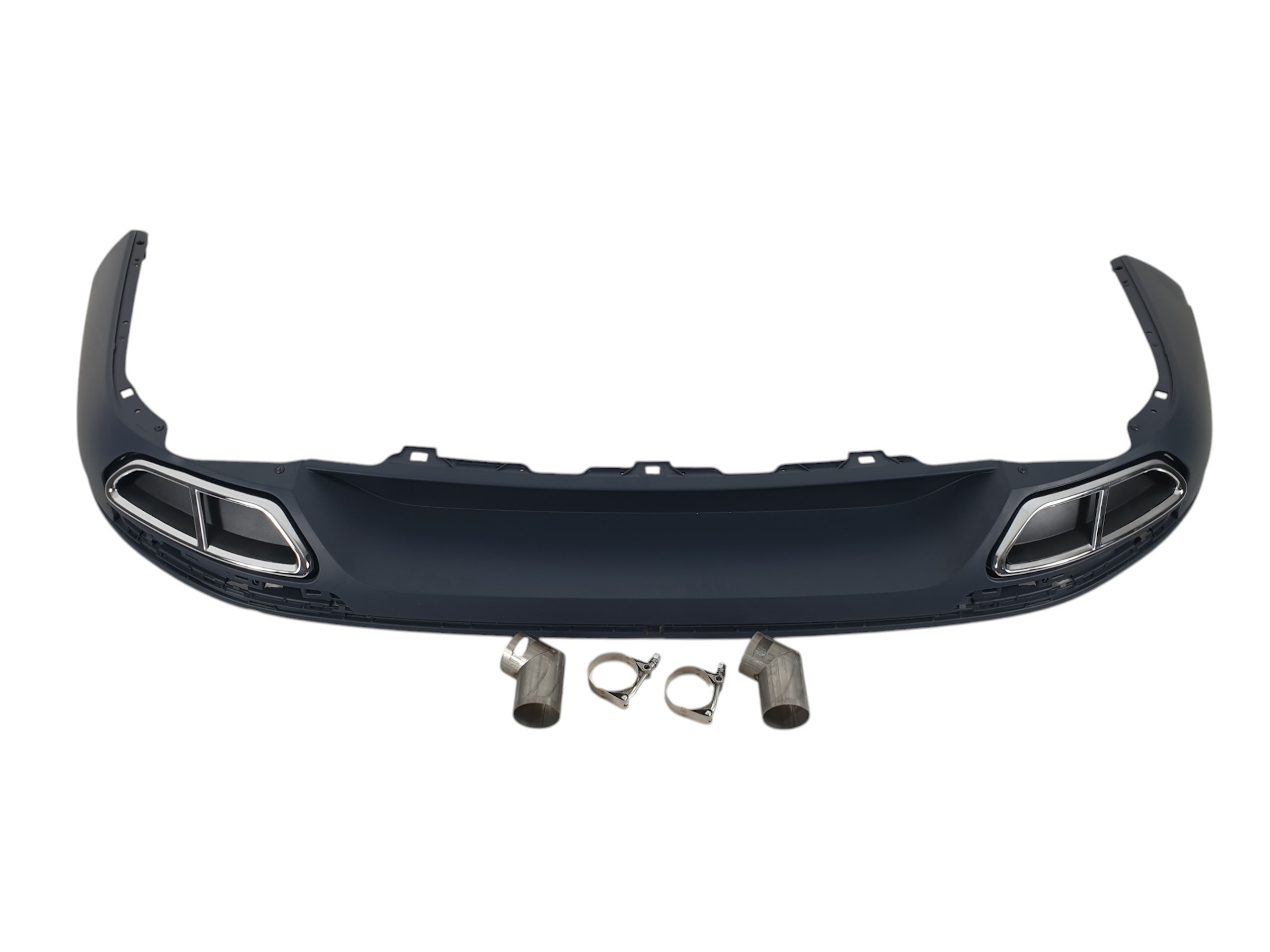 Дифузор (заднього бампера) (стиль R-Line) на Volkswagen Passat B8 2019-2023 року