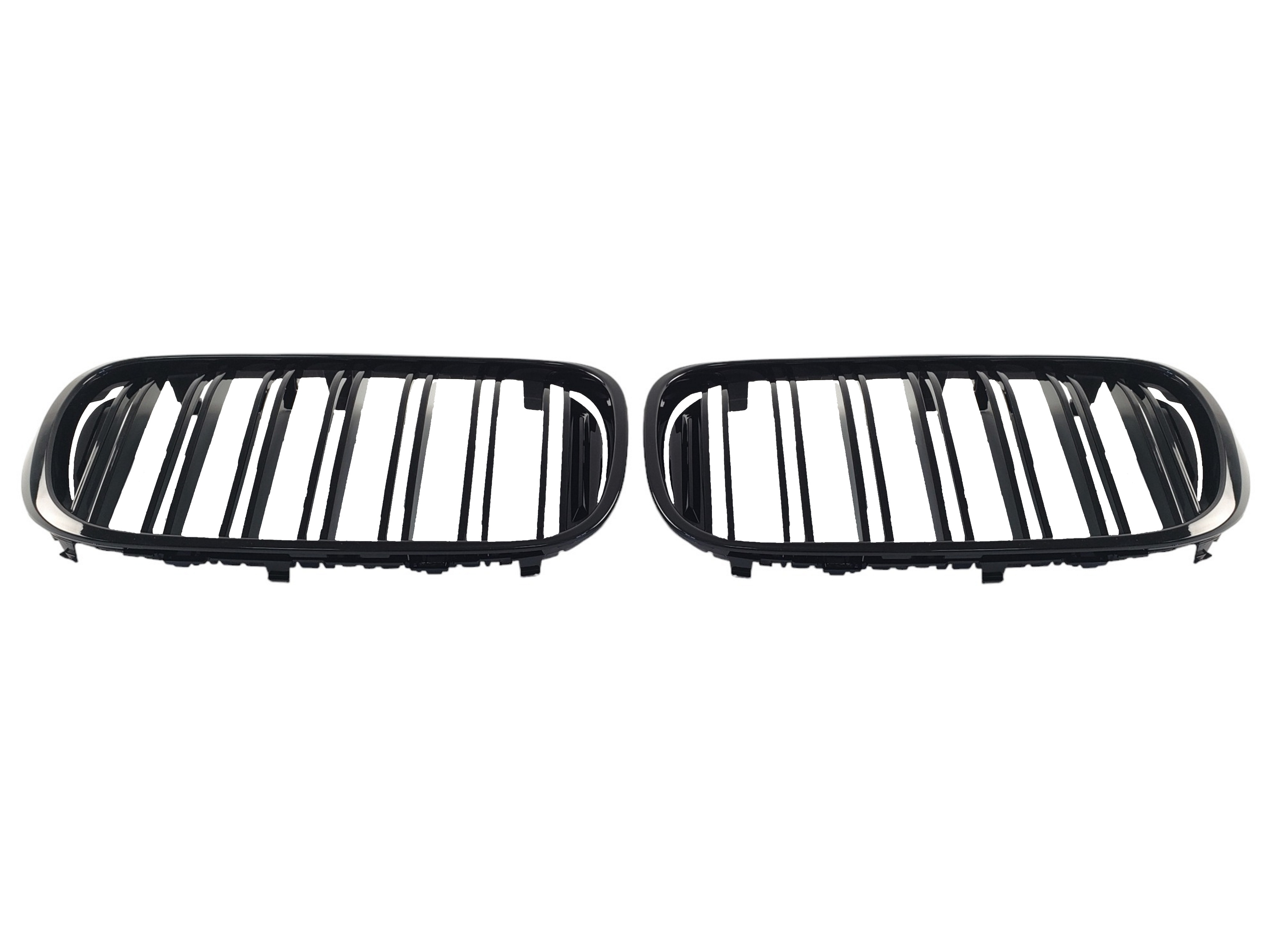Ніздрі Чорний глянець (Подвійні M-Look) на BMW 7 Series G11 / G12 2015-2019 року 2