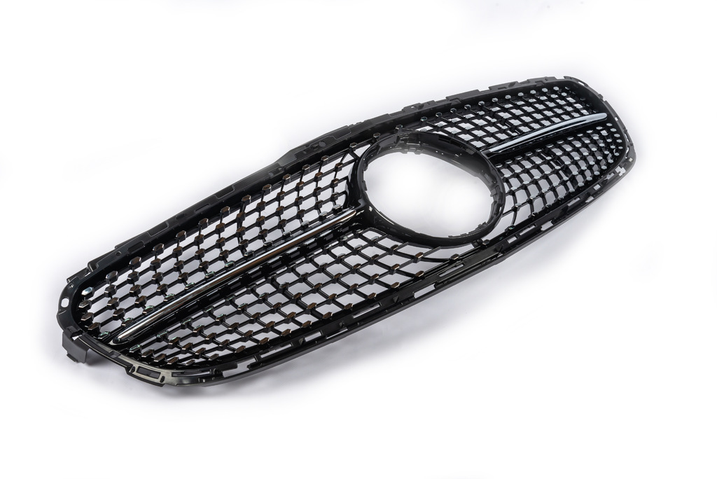 Передня решітка Diamond Black (для Avantgarde і AMG-Line, 2013-2016) 5