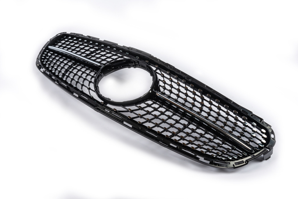 Передня решітка Diamond Black (для Avantgarde і AMG-Line, 2013-2016) 4