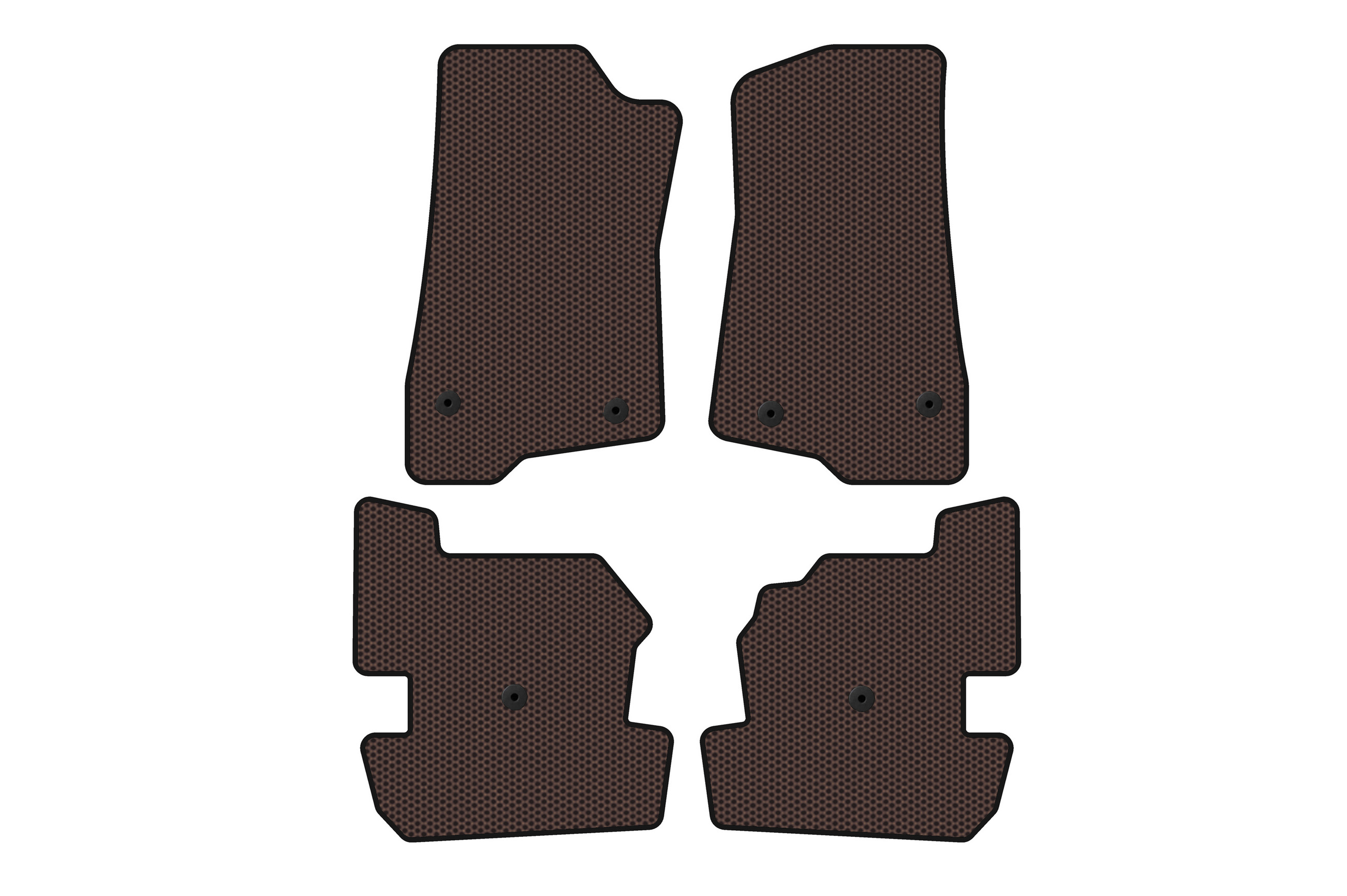 Гумові килимки Carsuit (Коричневий)