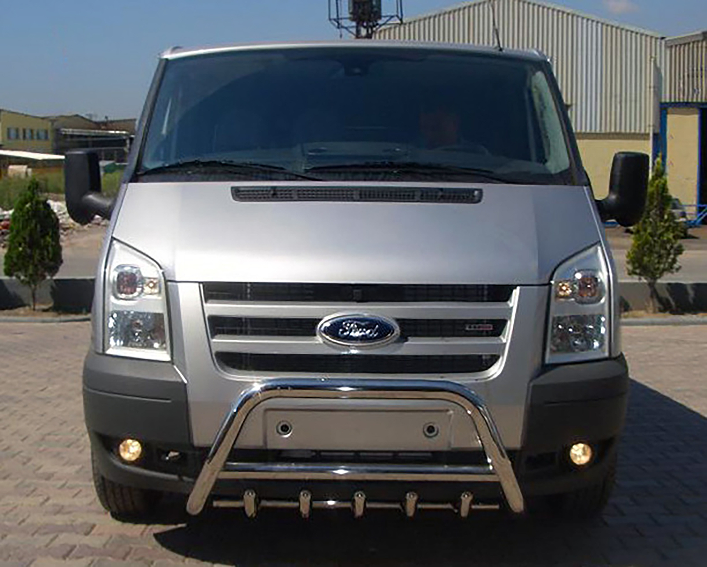 Кенгурятник WT003 (2006-2014, нерж.)