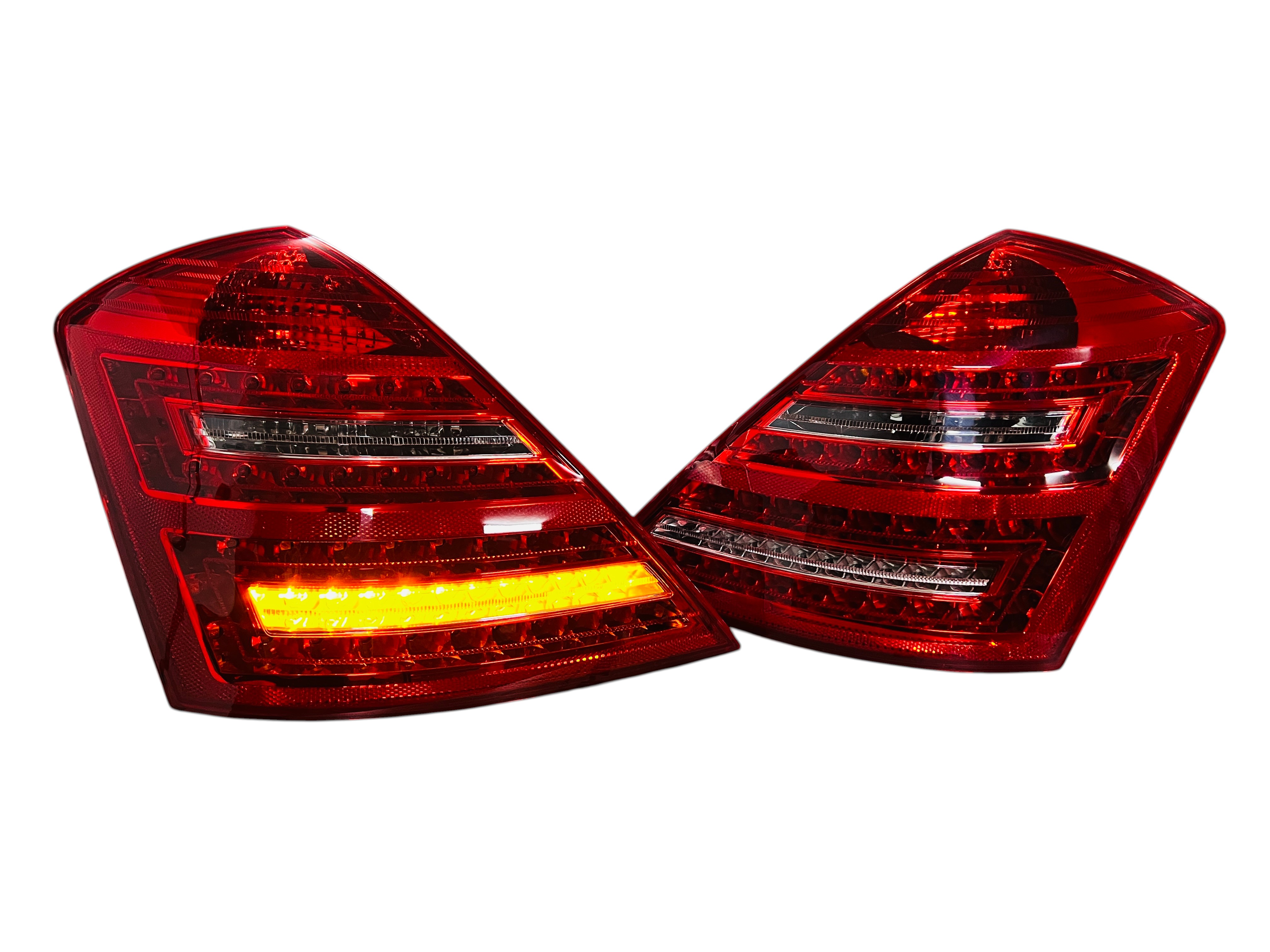 Задні ліхтарі (LCI) Стопи на Mercedes-Benz S-Class W221 2009-2013 року 4