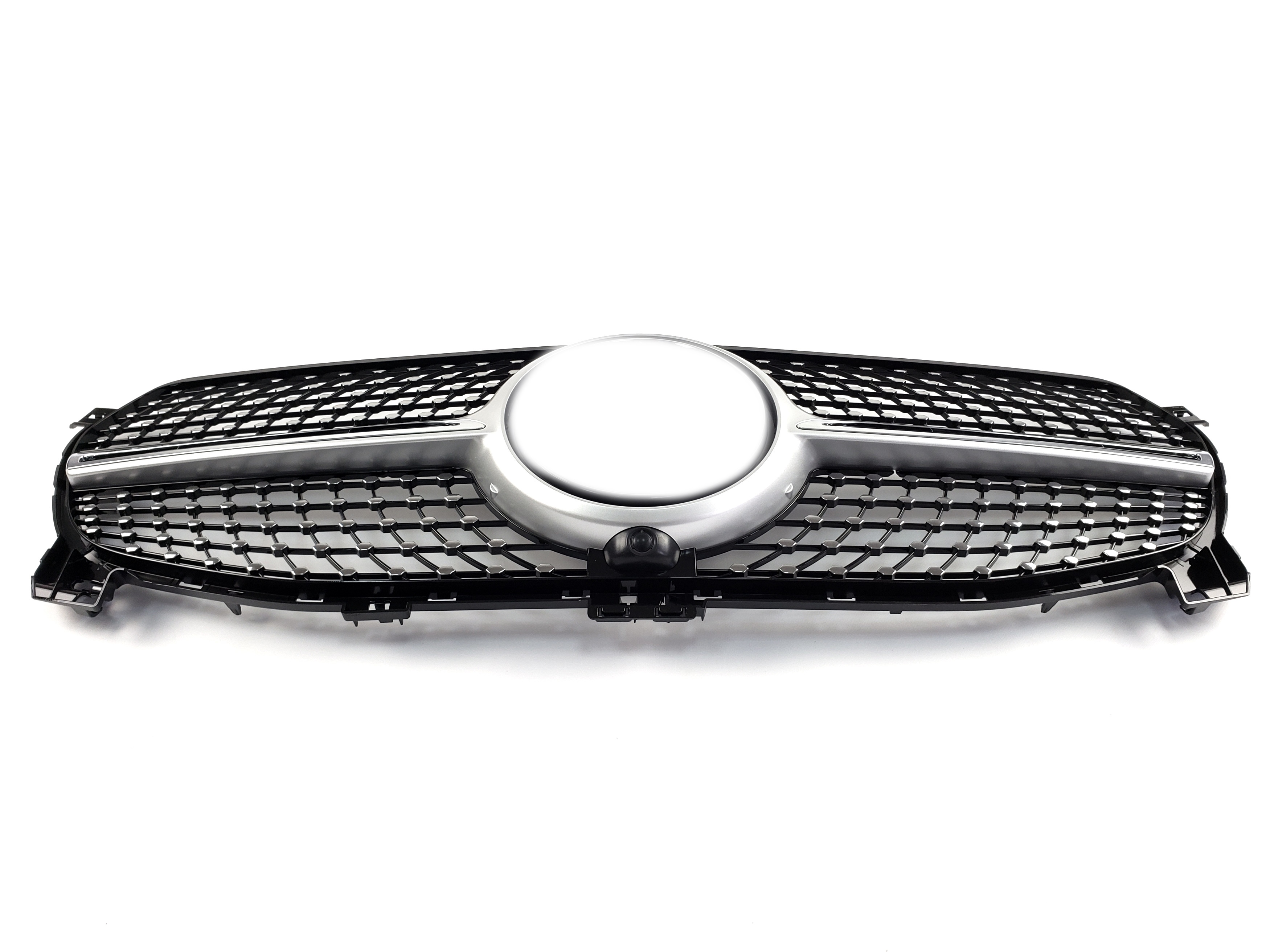 Решітка радіатора Diamond Silver (Normal) на Mercedes-Benz GLE-Class W167 2018-2023 року 2