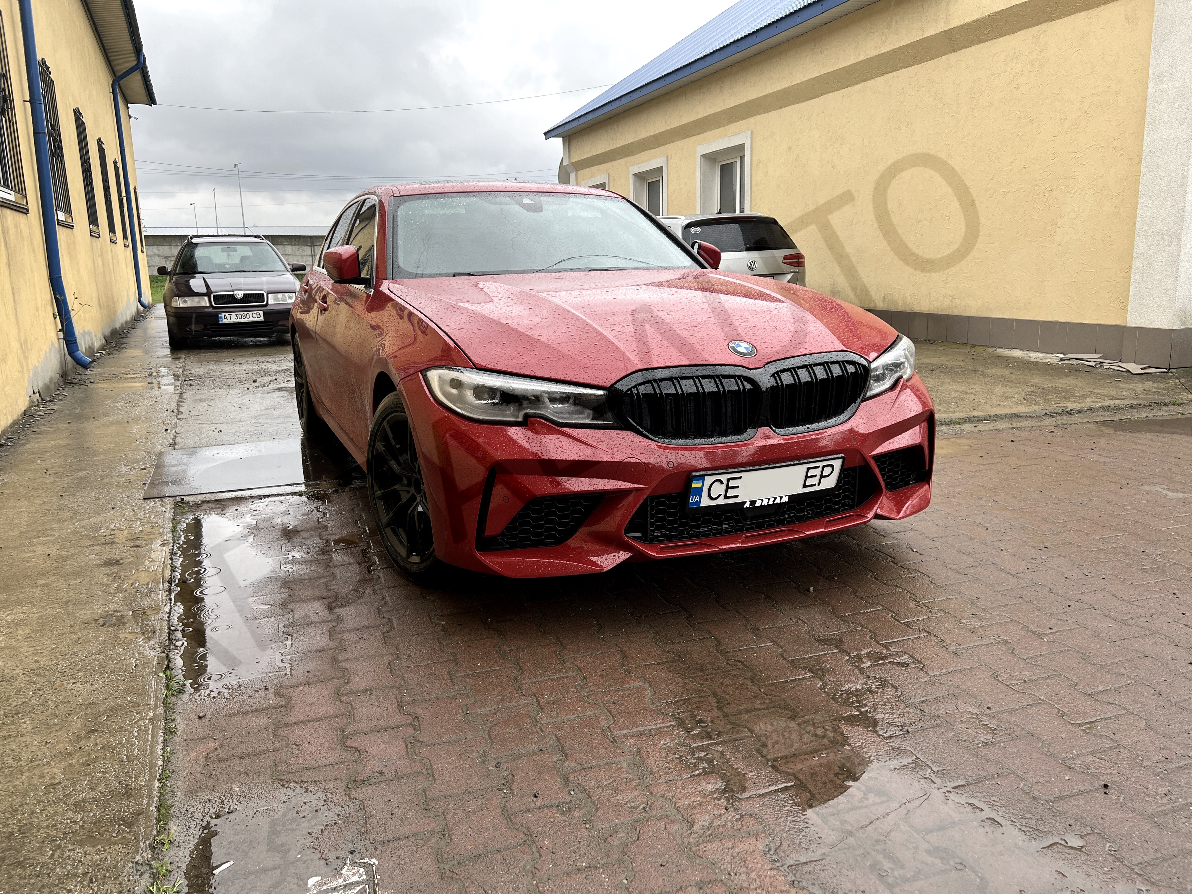 Передній бампер (стиль M2) на BMW 3 Series G20 / G21 2018-2022 року 5
