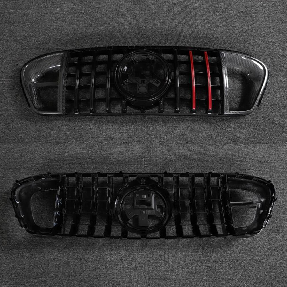 Решітка радіатора GT Panamericana GT-R Carbon (для AMG-Line/GLE53/GLE63 2019-2023) 3