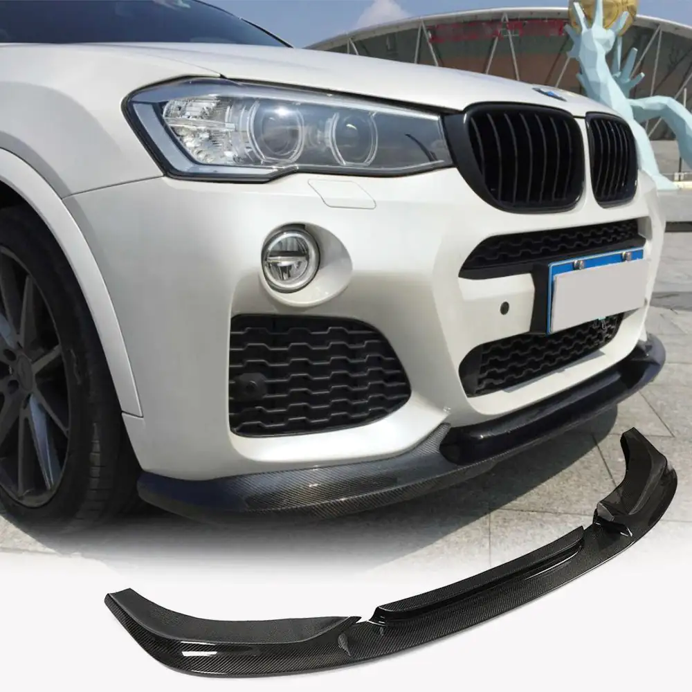 Накладка на передній бампер (для M-Sport, Карбон) 3
