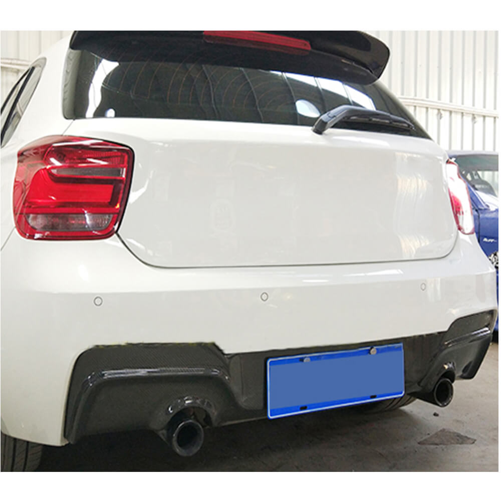 Дифузор заднього бампера (для M-Sport 2011-2015, Карбон) 3