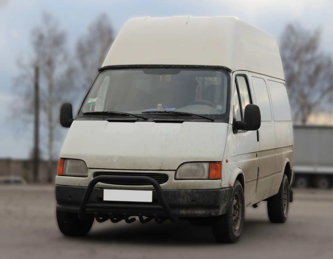Кенгурятник WT003 Black (нерж)