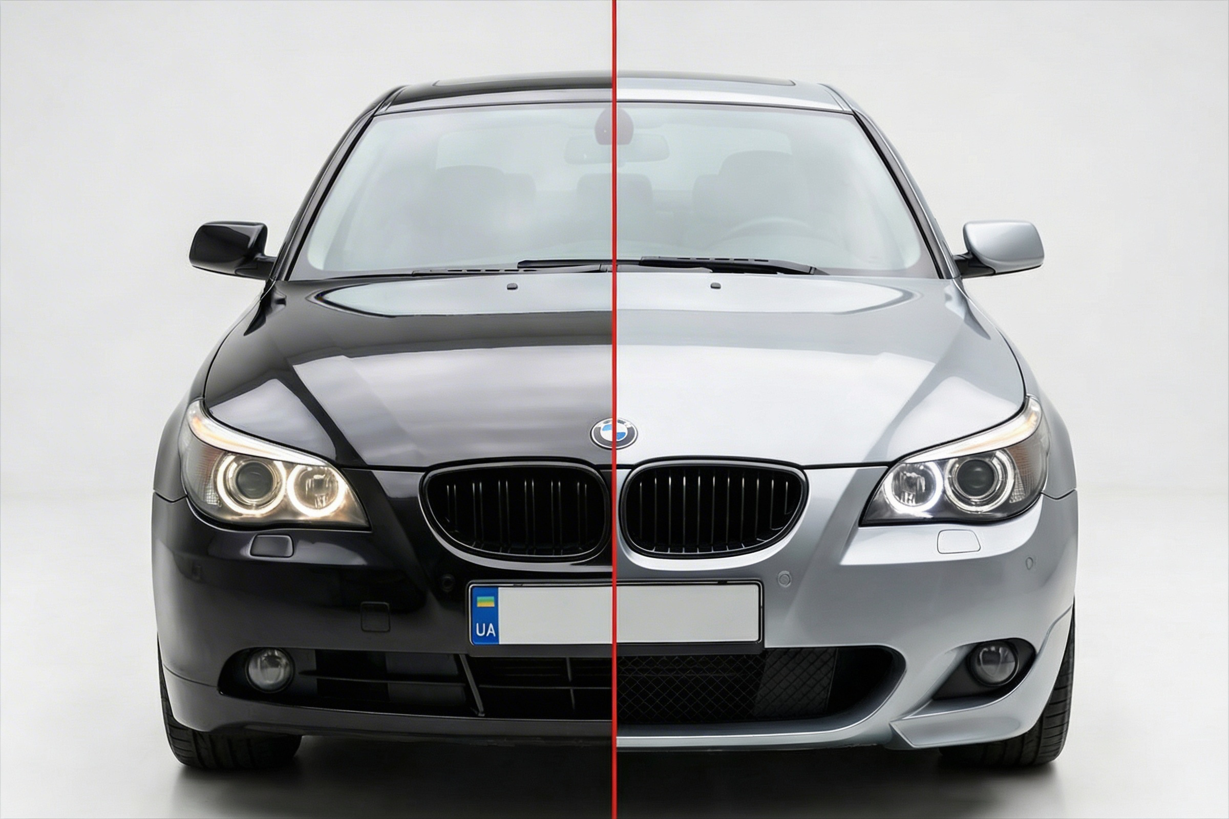 Комплект обвісів M-Sport (для E60) Односторонній подвійний вихлоп