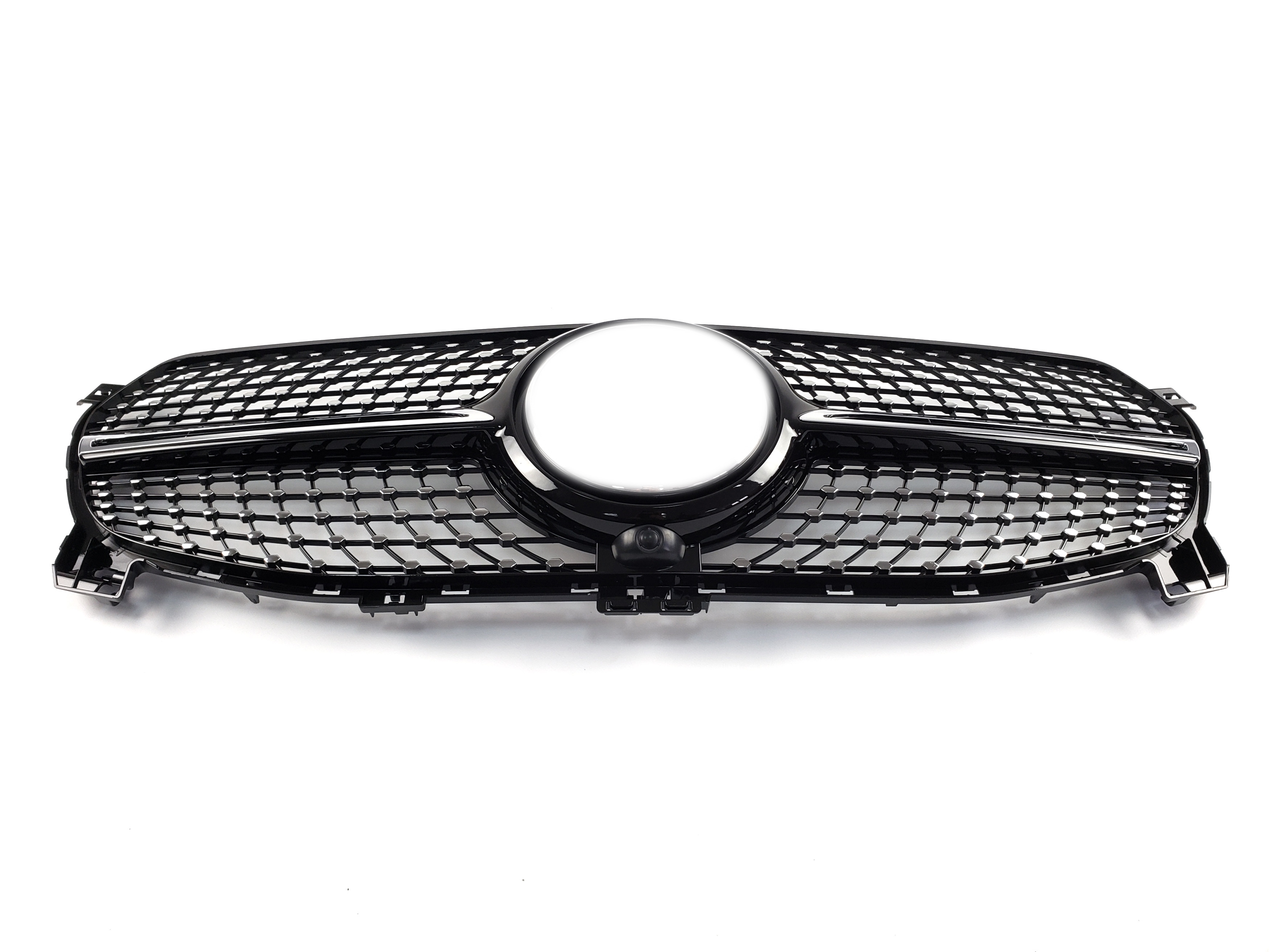 Решітка радіатора Diamond Black (Normal) на Mercedes-Benz GLE-Class W167 2018-2023 року 2