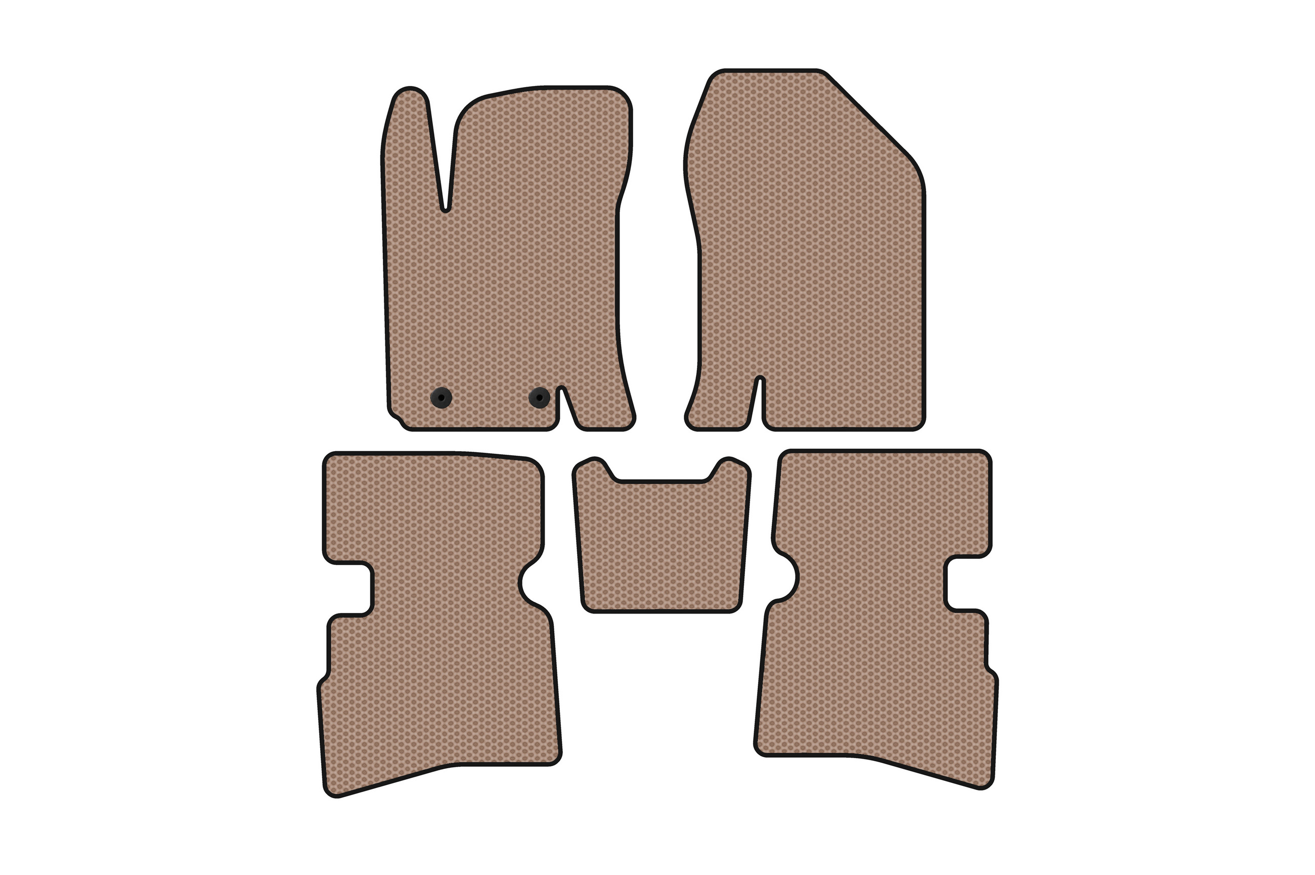 Гумові килимки Carsuit (Бежевий)