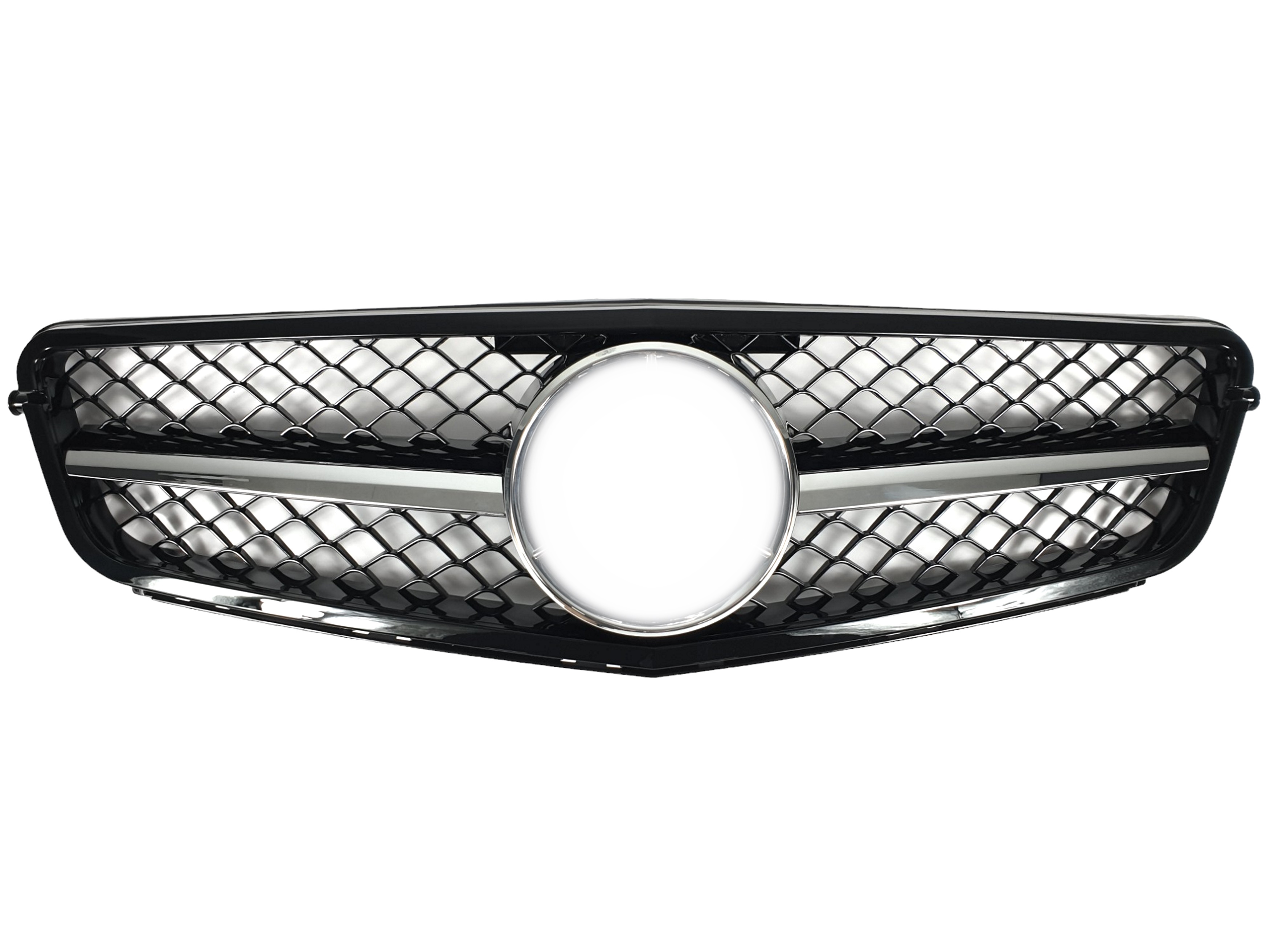 Решітка радіатора Black W/Moulding SL на Mercedes-Benz C-Class W204 2007-2014 року