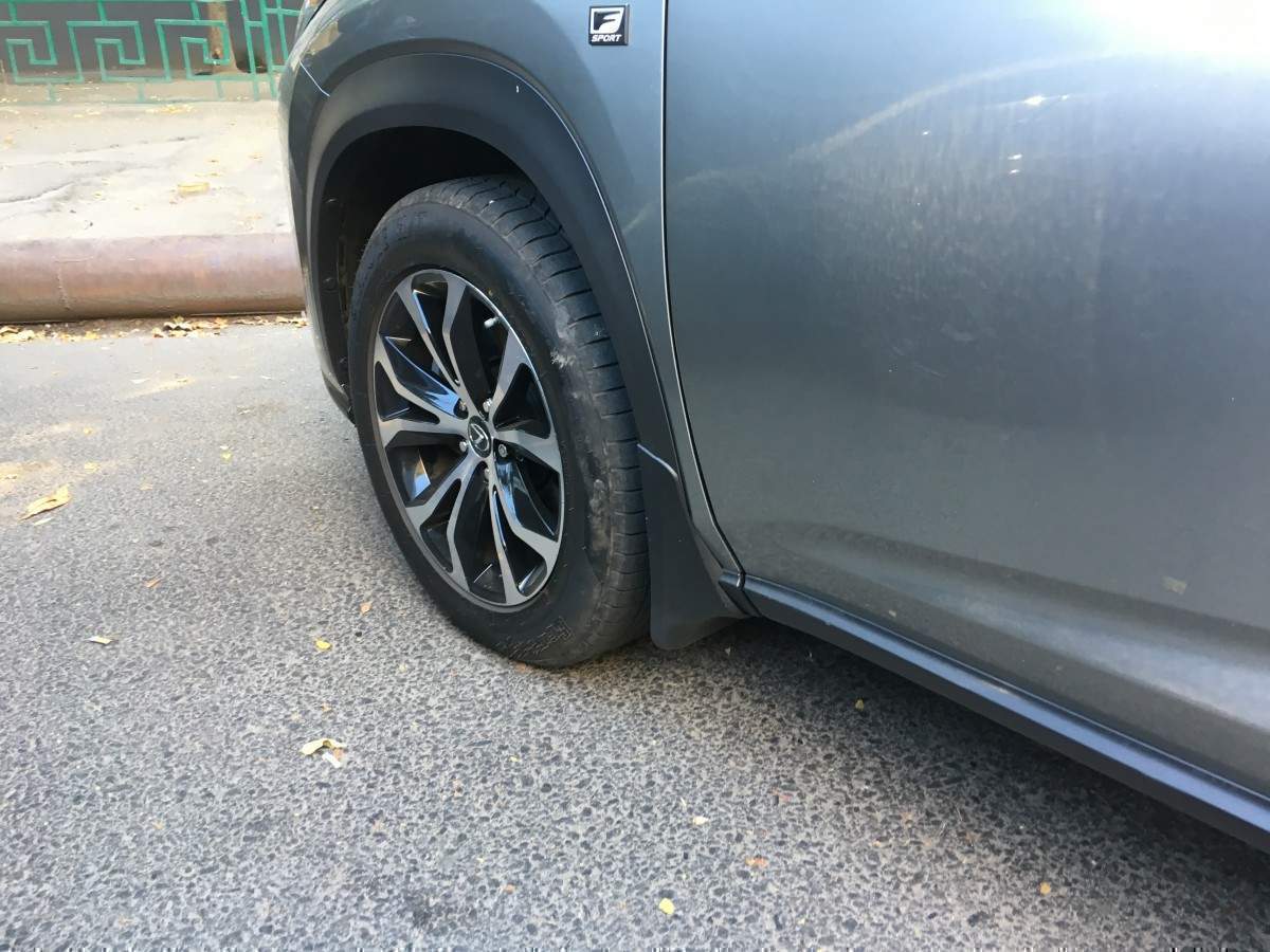 Бризковики Lexus NX 200 / NX 300 2014-2017 комплект 4 шт. 5