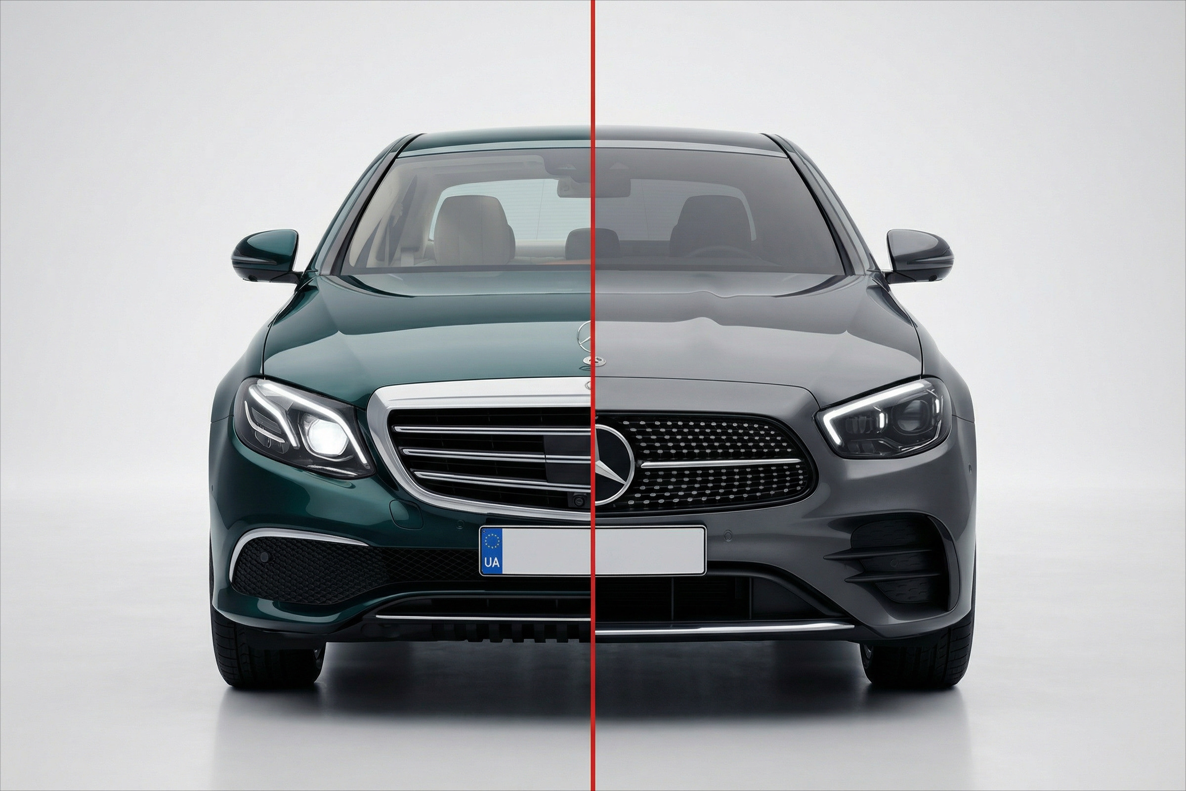 Комплект рестайлінгу в AMG-Line 2024 року