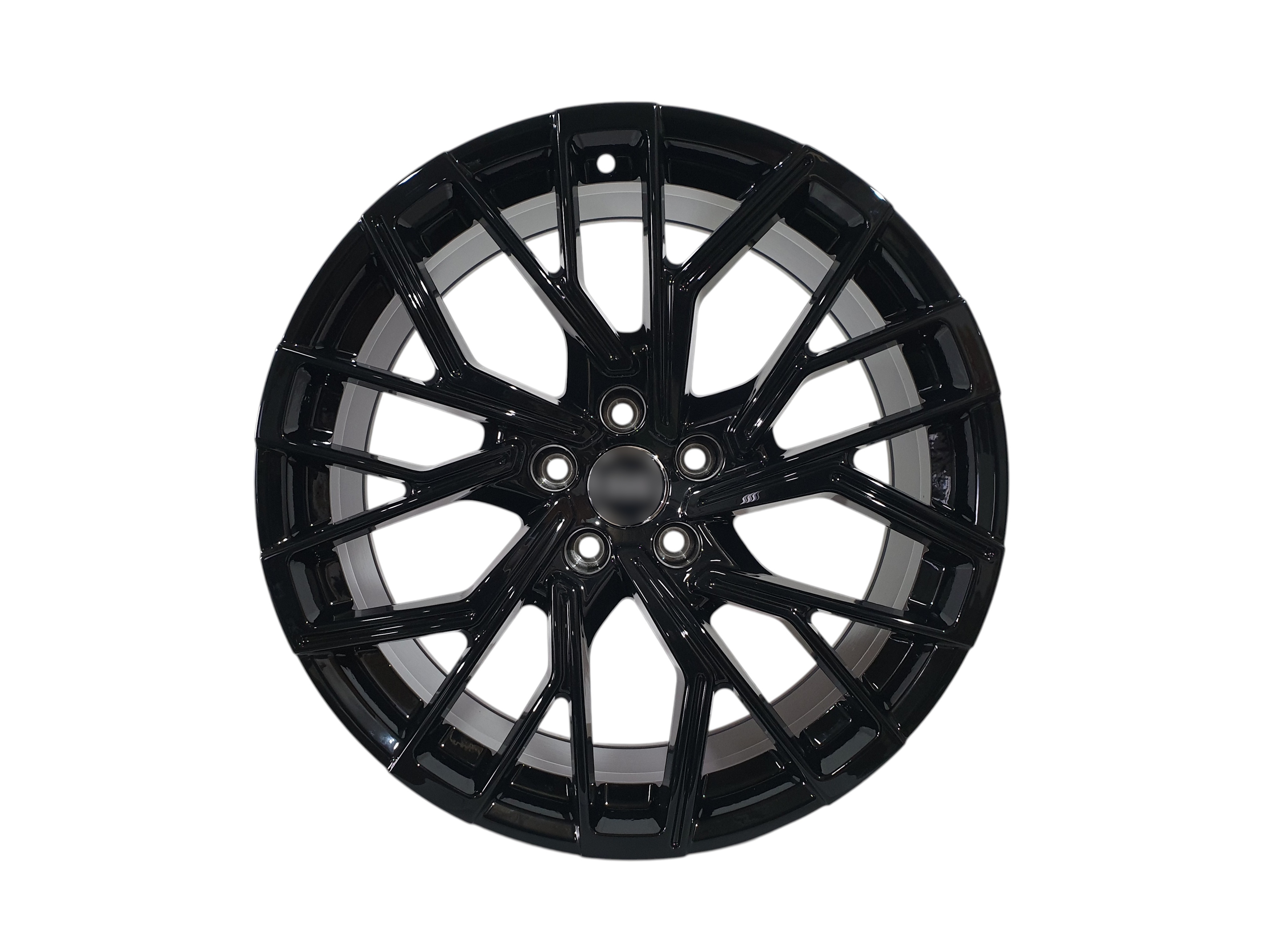 R21 Gloss Black Диски (одноширокі 9.0J ET25) на Audi A6 C7 2011-2014 року