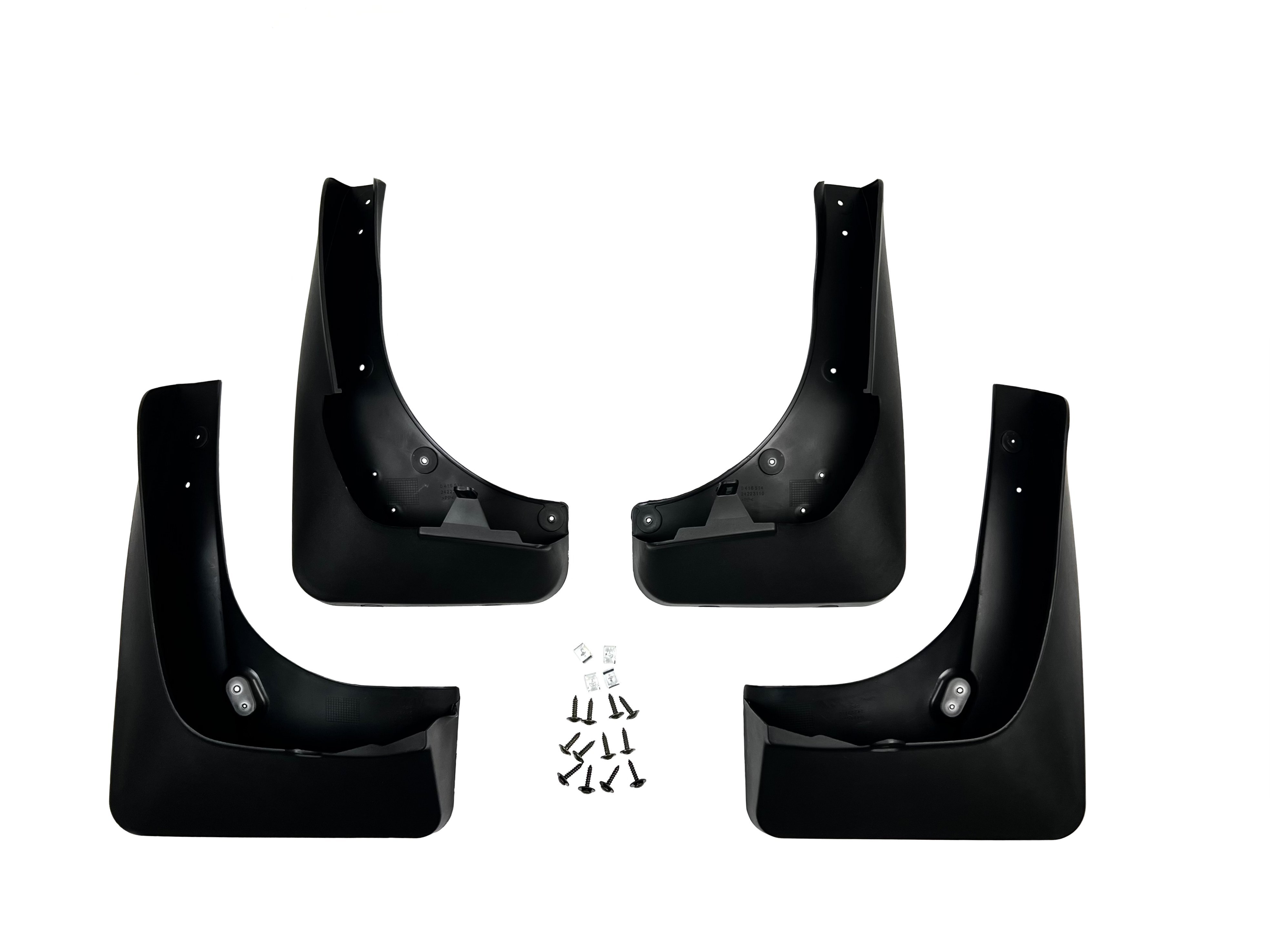 Бризковики BMW X5 E70 2007-2013/F15 2013-2019 для моделей з порогами та без M пакета комплект 4шт.