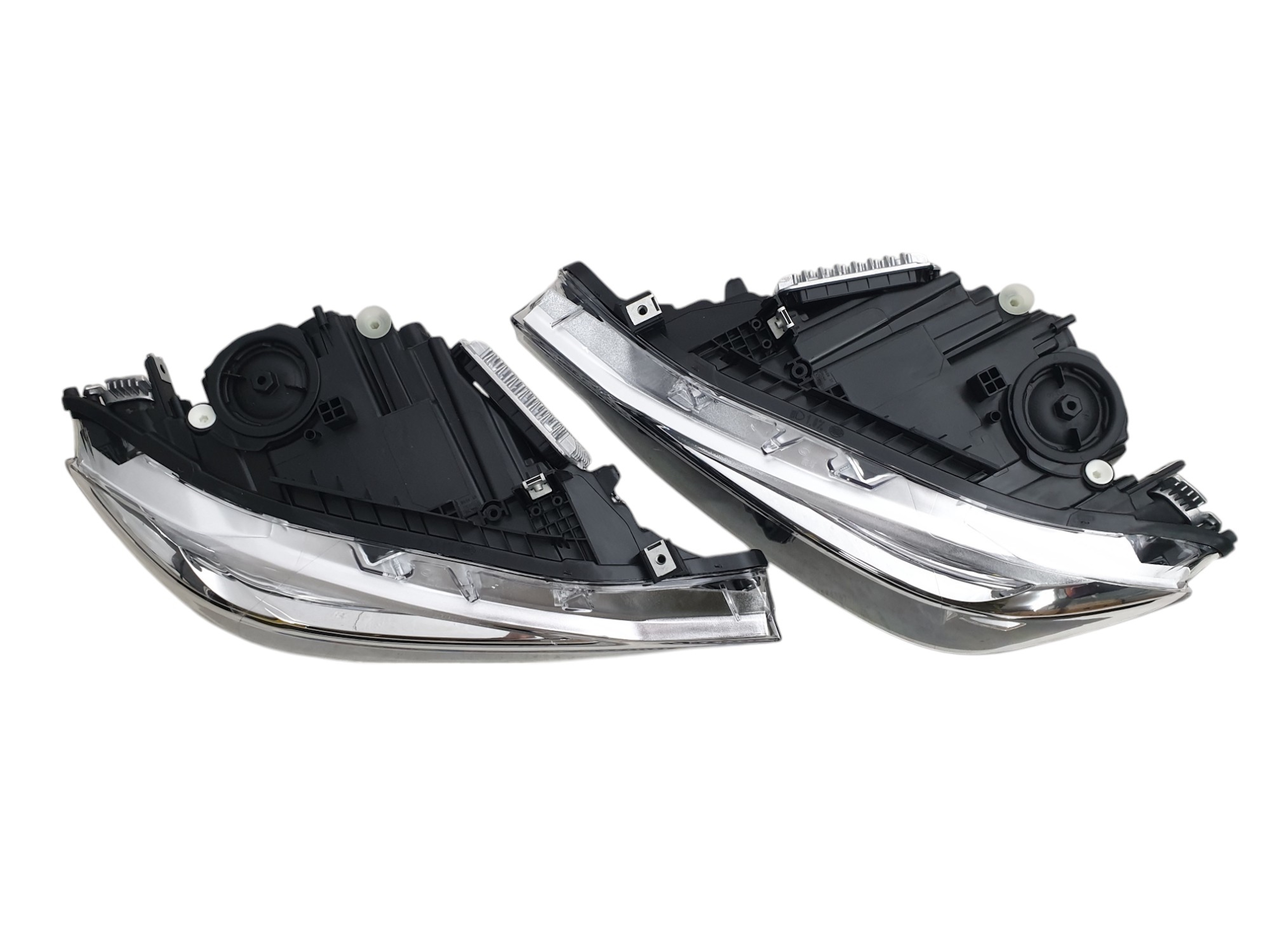 Передні фари Full Led (комплектні з блоками) Black на BMW 3 Series F30 / F31 2011-2018 року 3