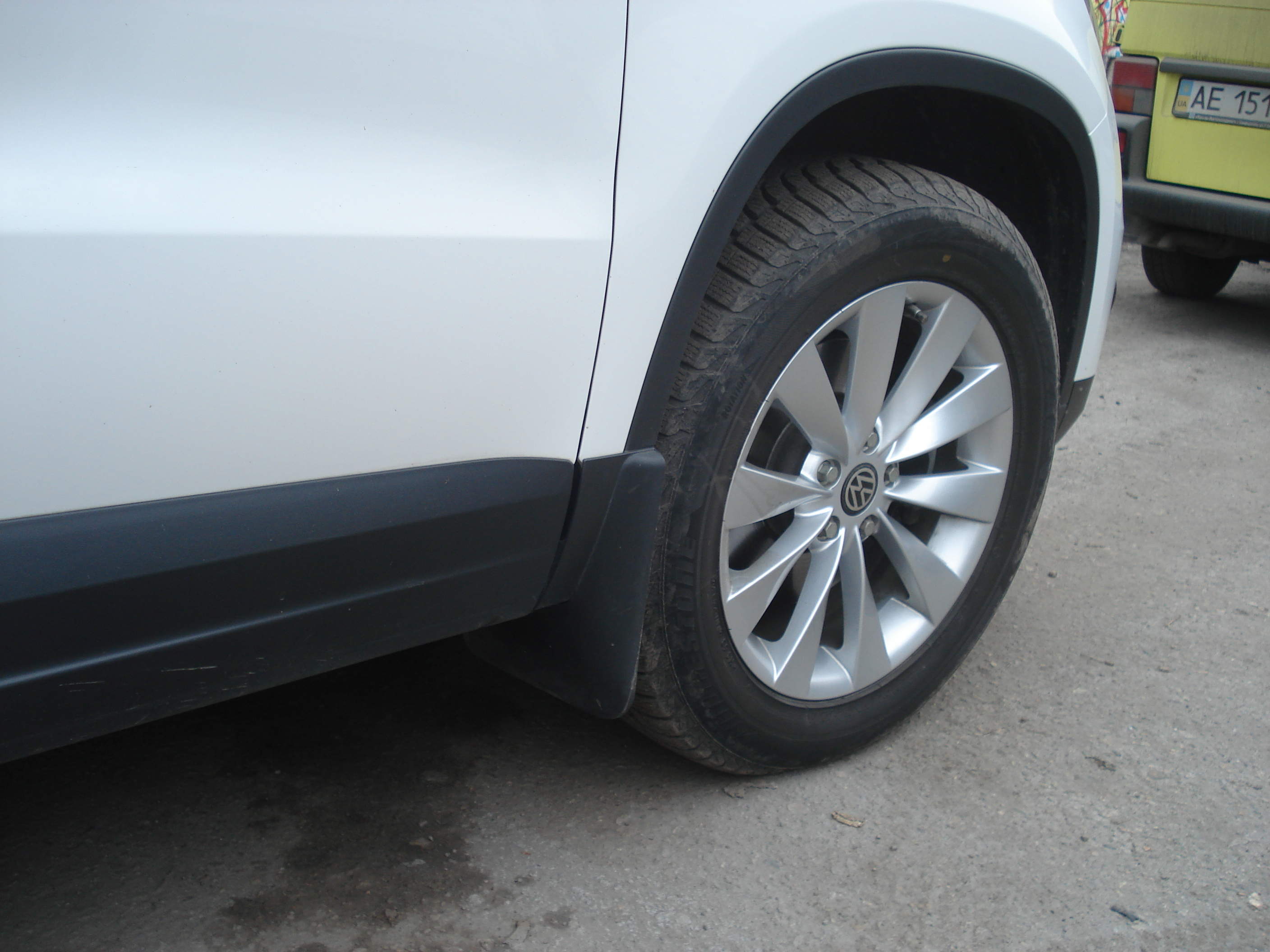 Бризковики Volkswagen Tiguan 2007-2016 комплект 4шт 5